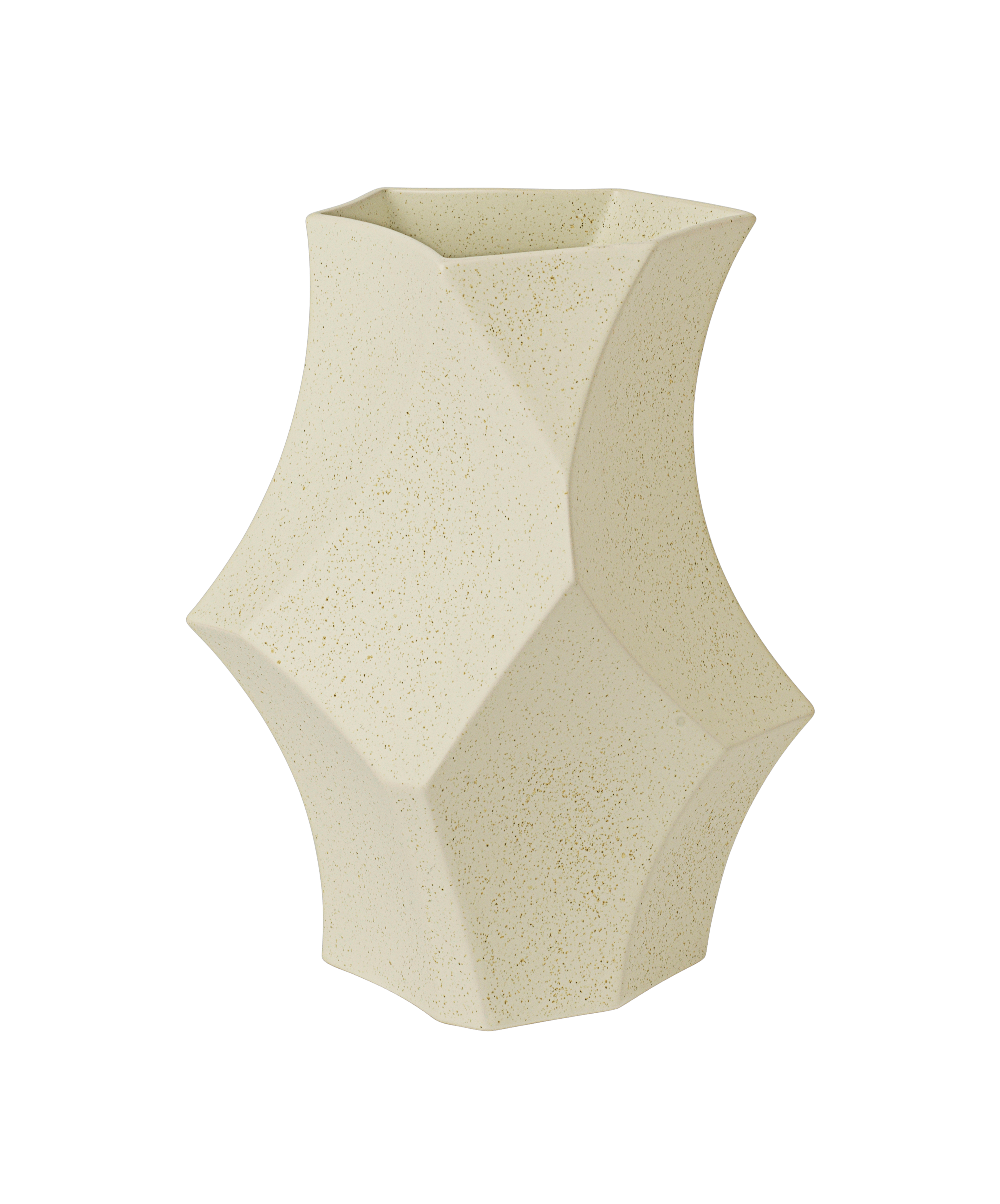 CUEVA vase broken white