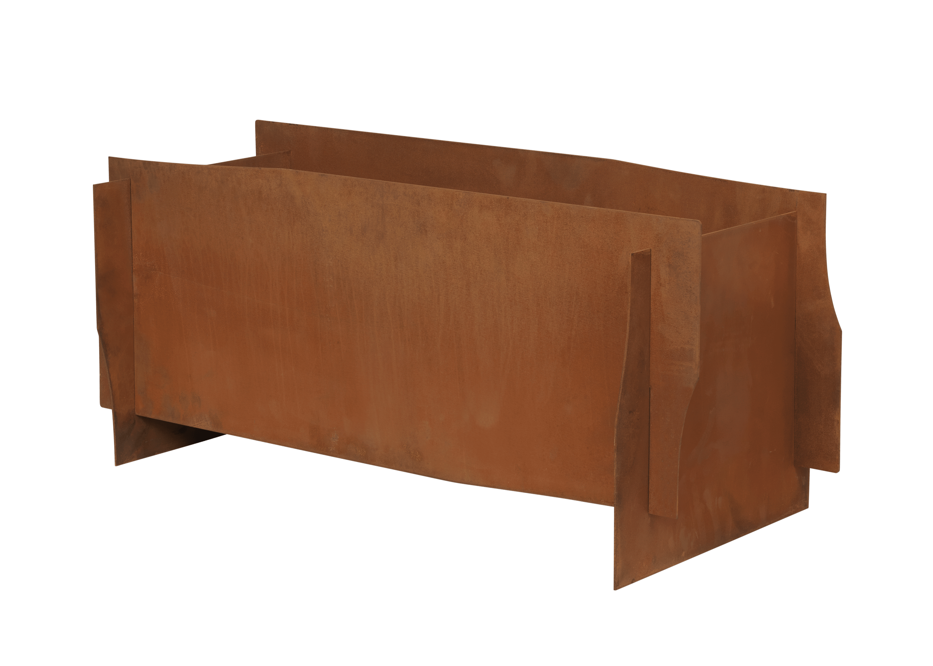 LAPEL LONG Planter Rusty