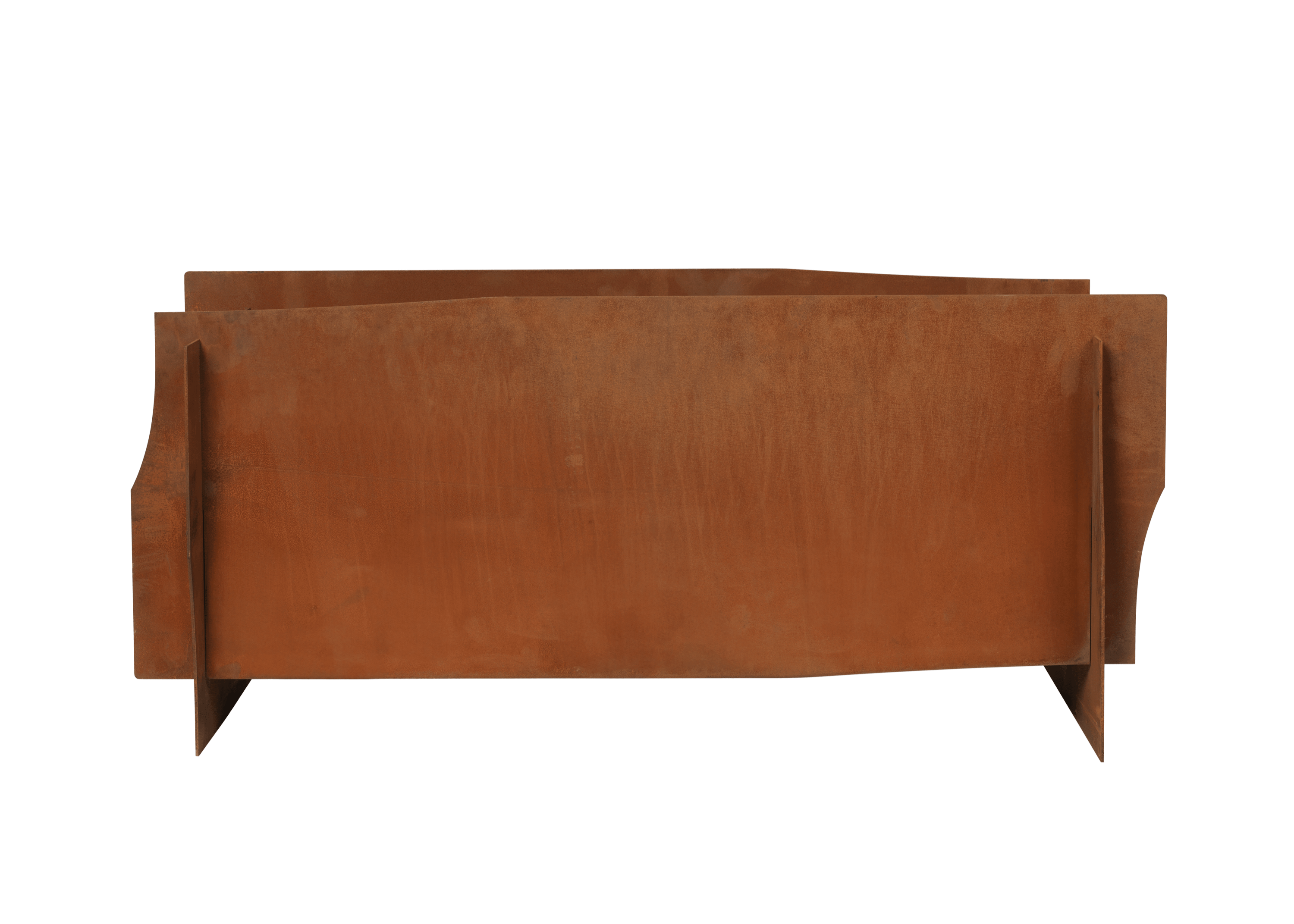 LAPEL LONG Planter Rusty