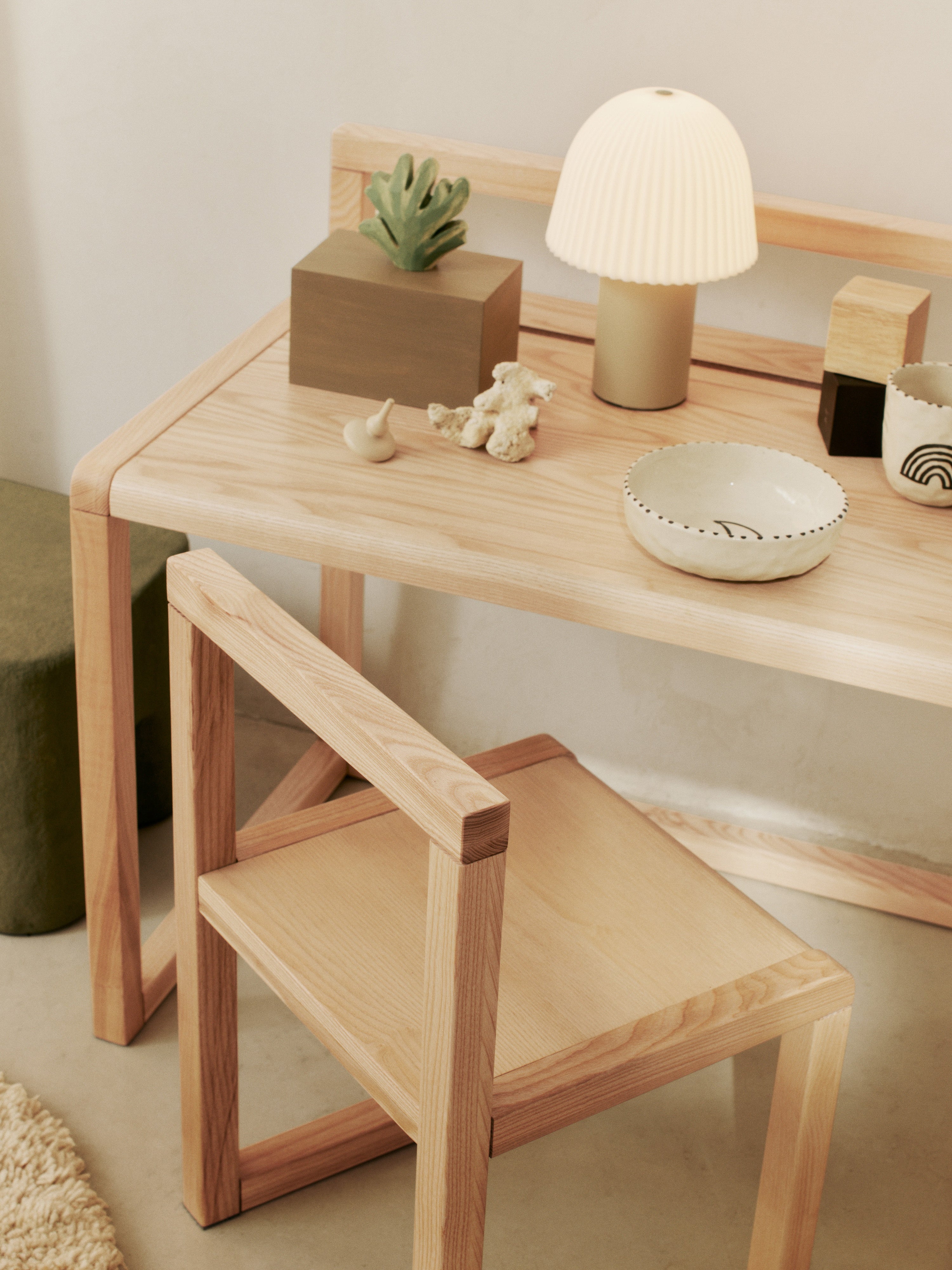 LITTLE ARCHITECT children's chair ash veneer