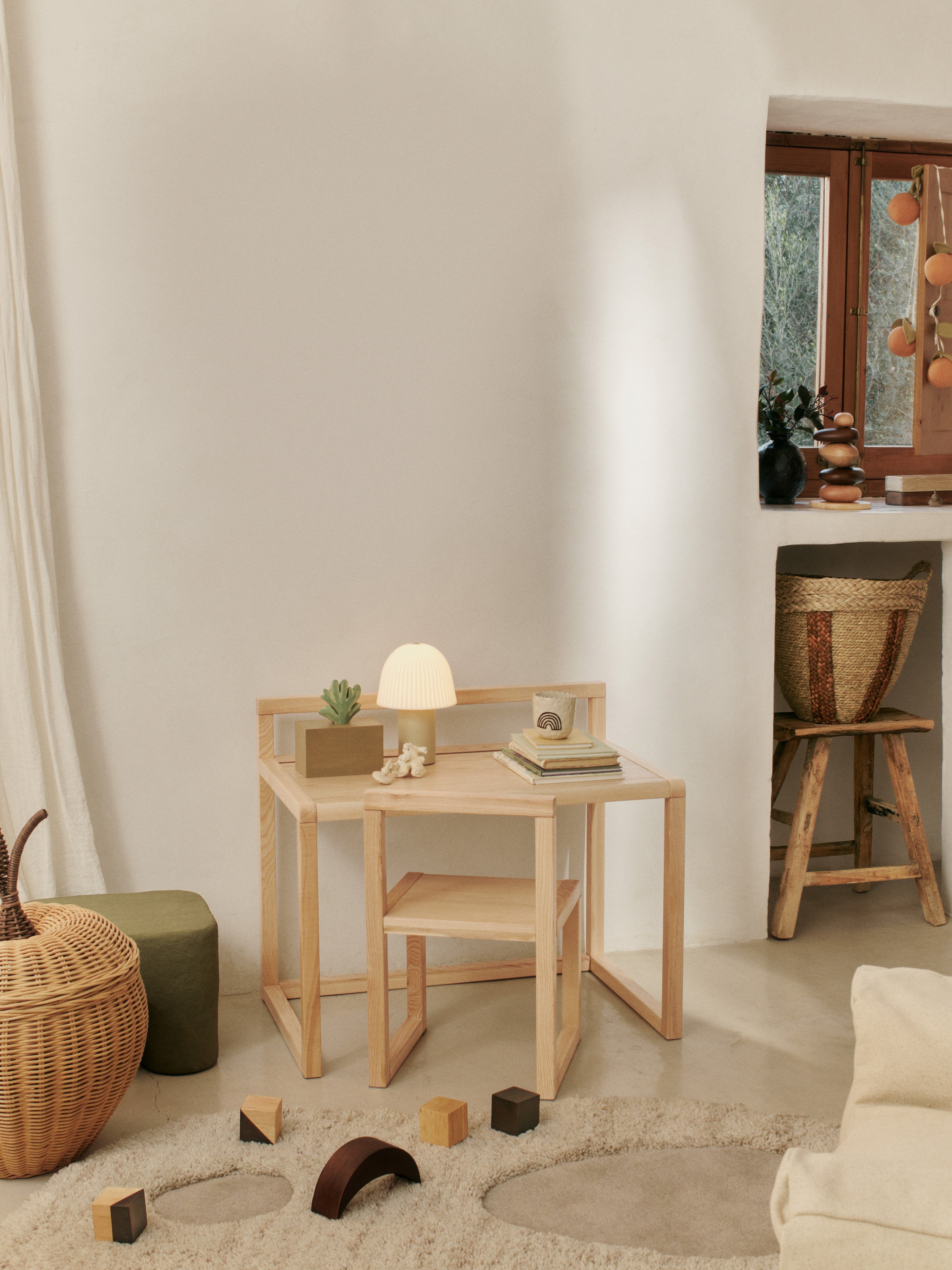LITTLE ARCHITECT children's chair ash veneer