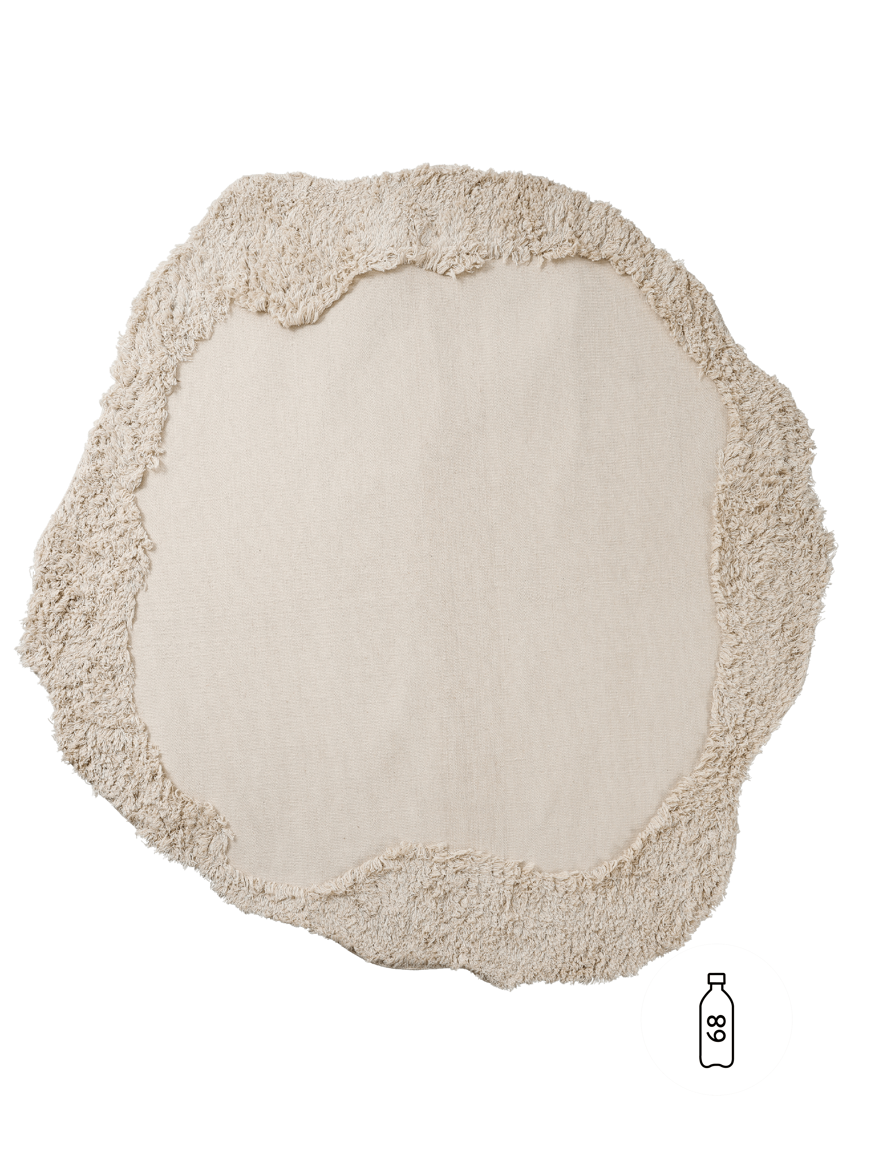 NORTE outdoor rug broken white