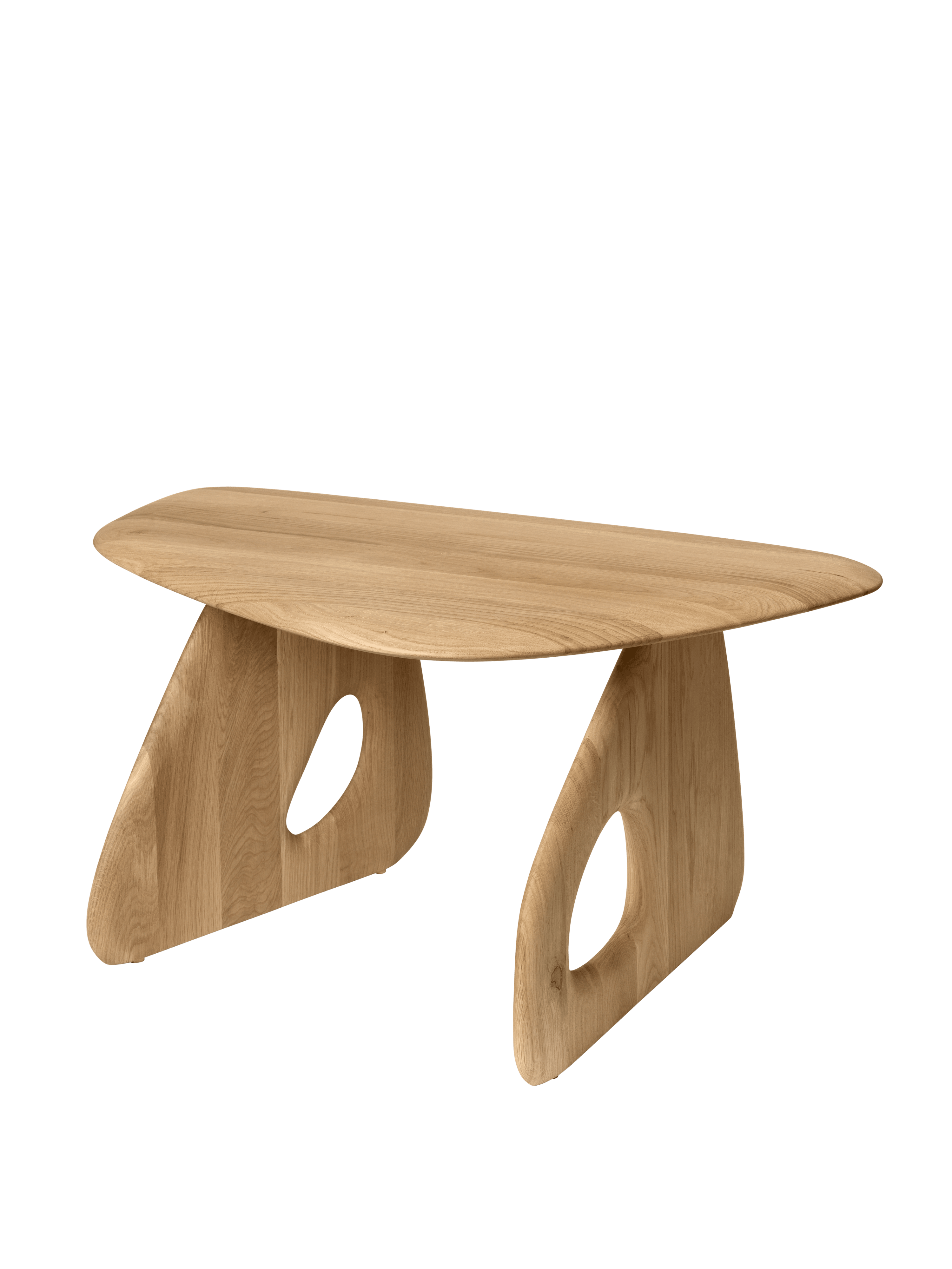 Couchtisch OAR aus massivem, geöltem Eichenholz