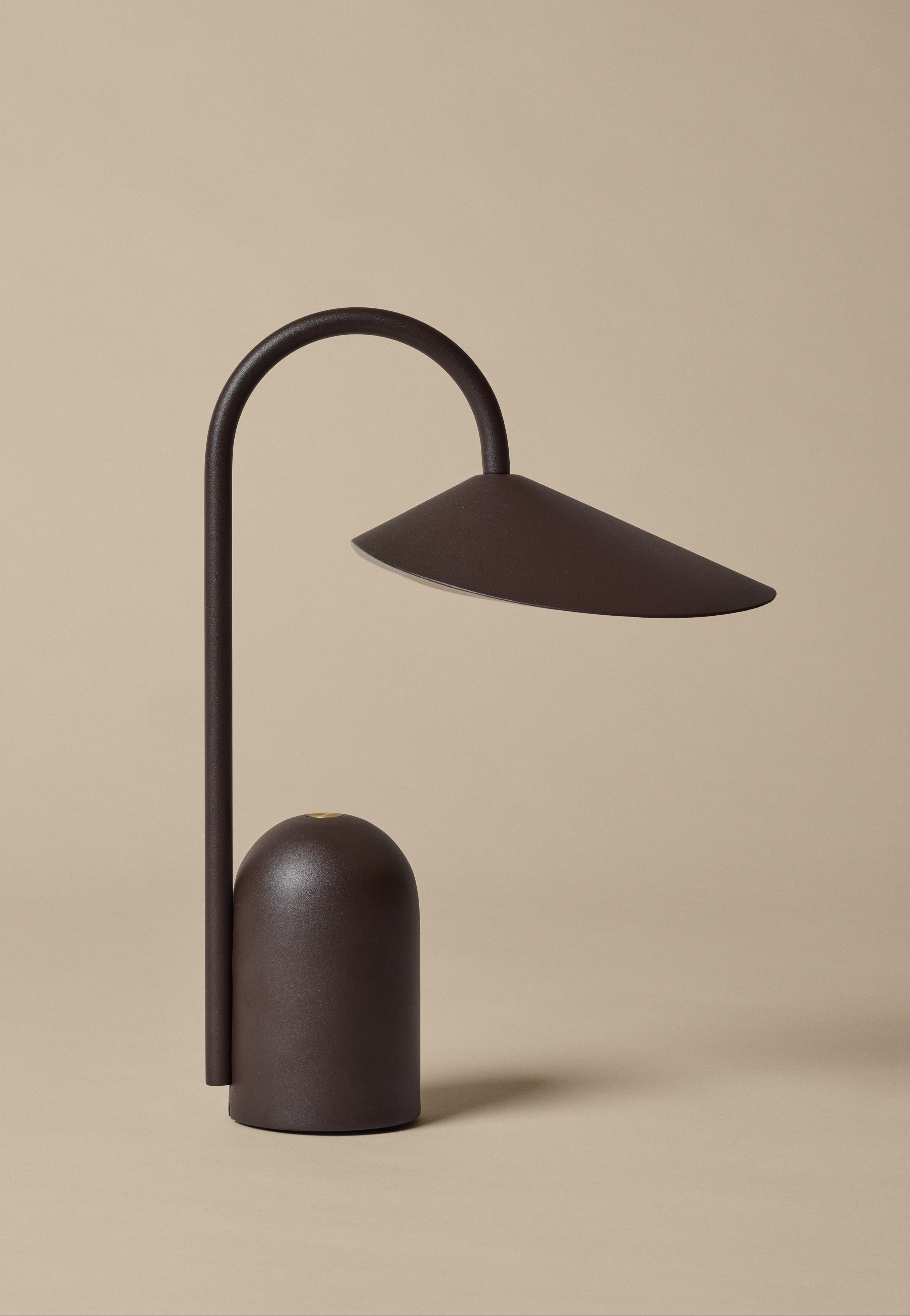 Portable lamp ARUM dark chocolate