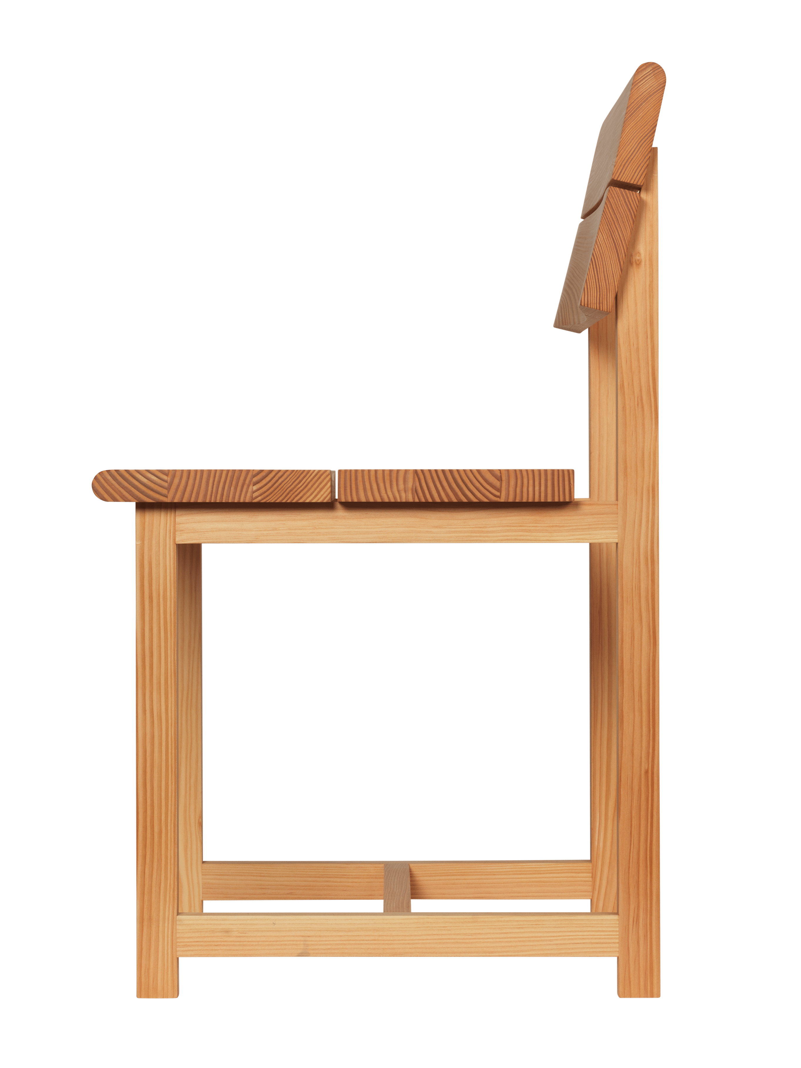 VIST lite chair in Douglas fir wood