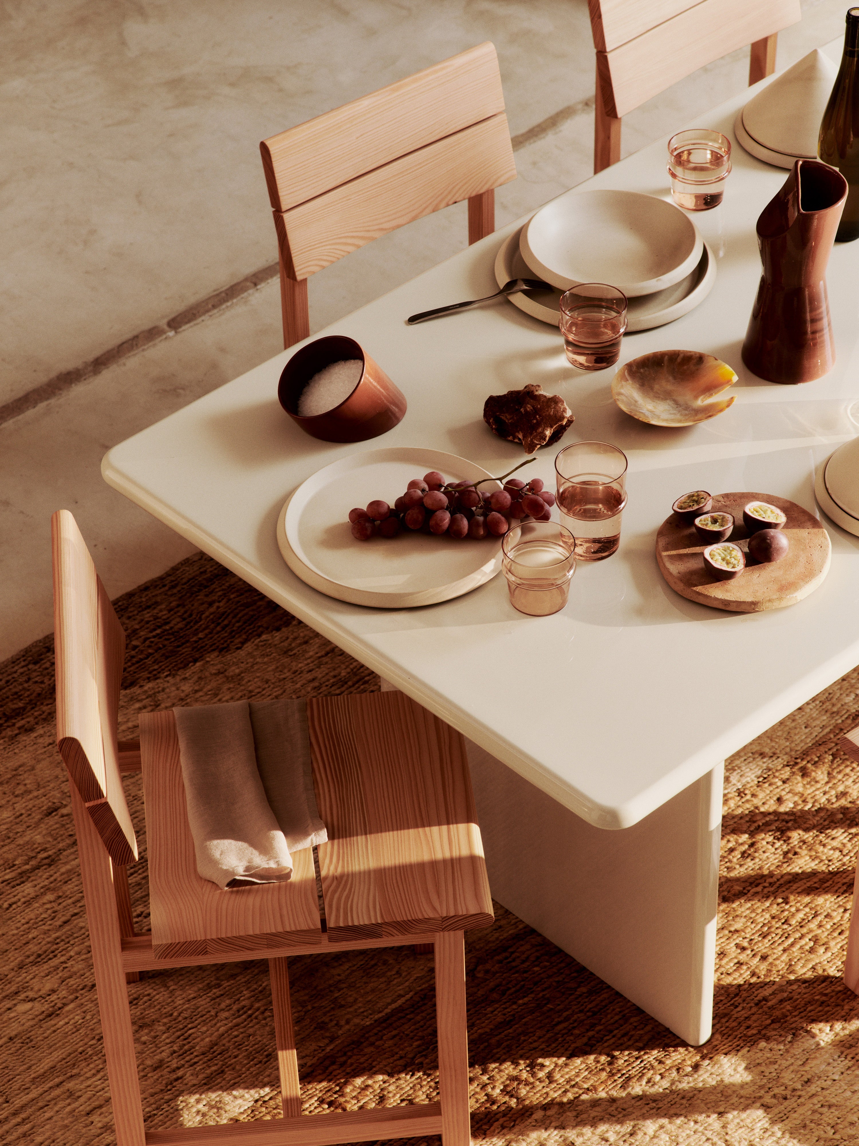 VIST lite chair in Douglas fir wood