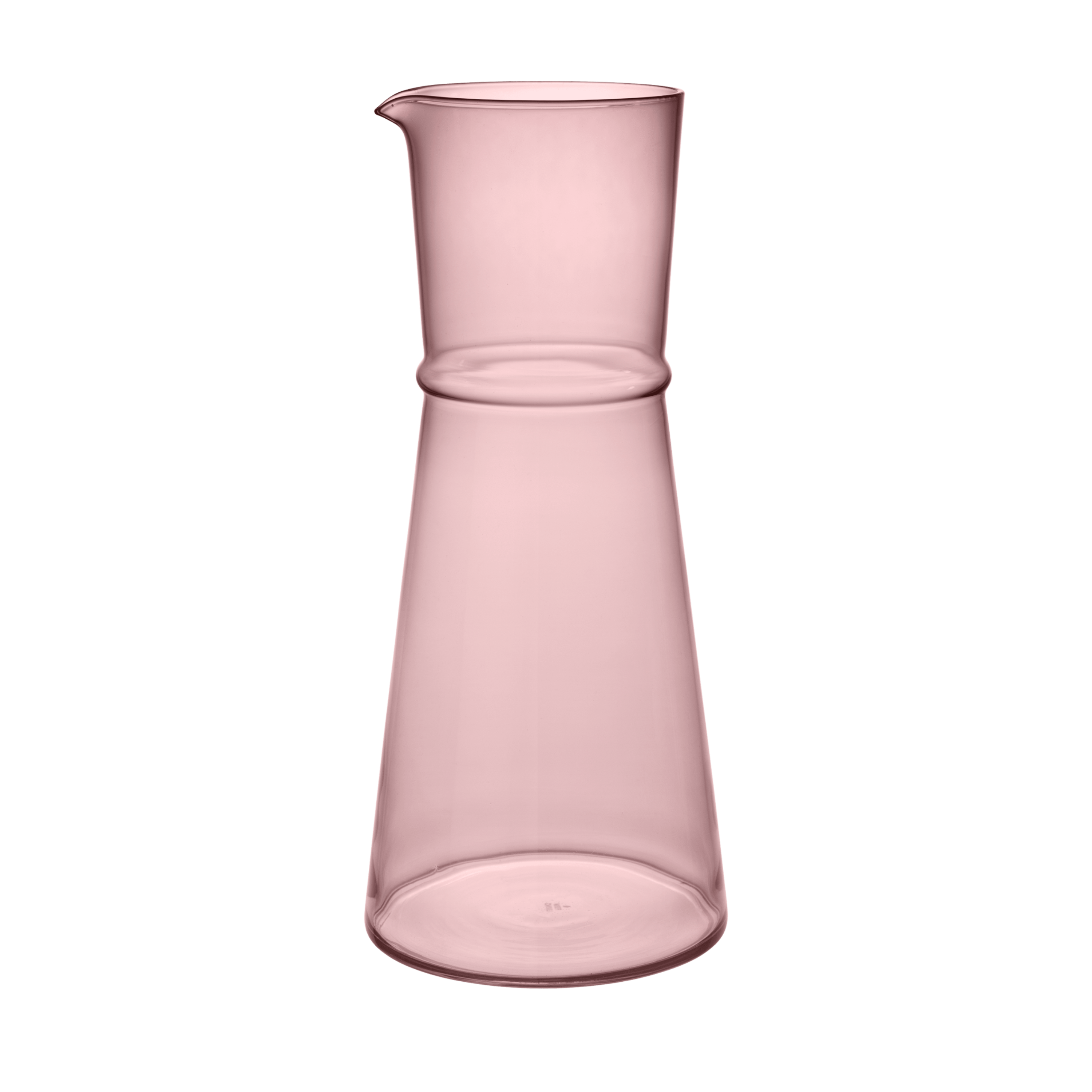 Glaskaraffe BOYA transparent lila