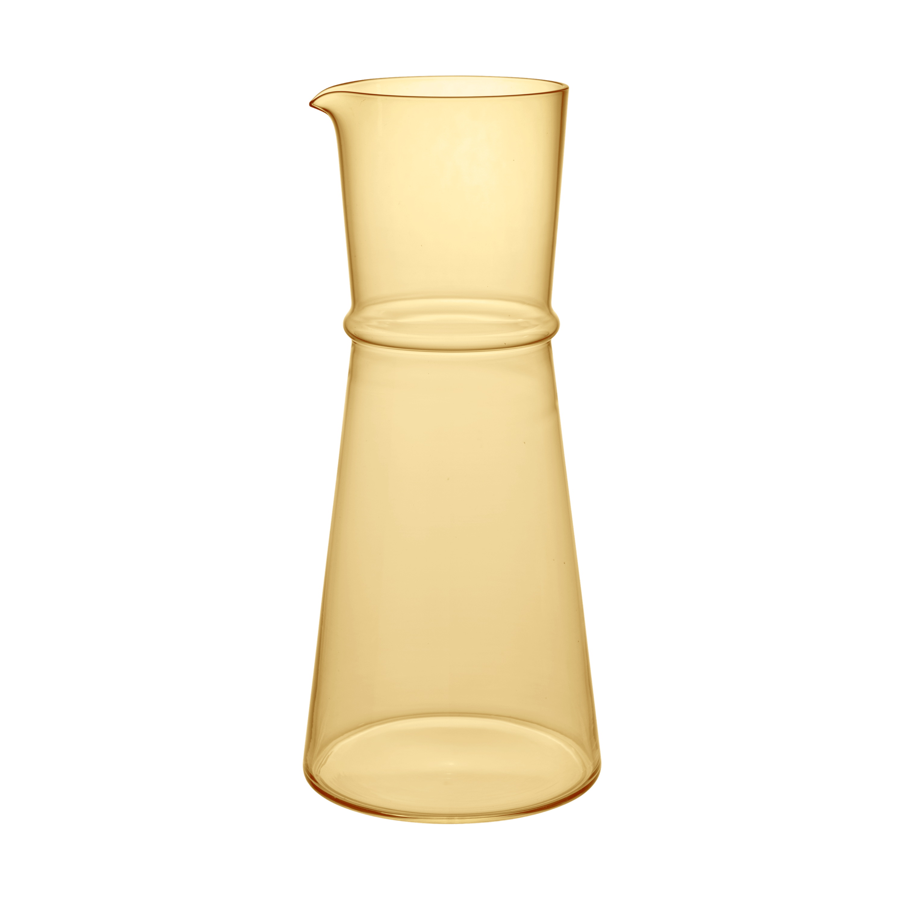 Glaskaraffe BOYA transparent amber