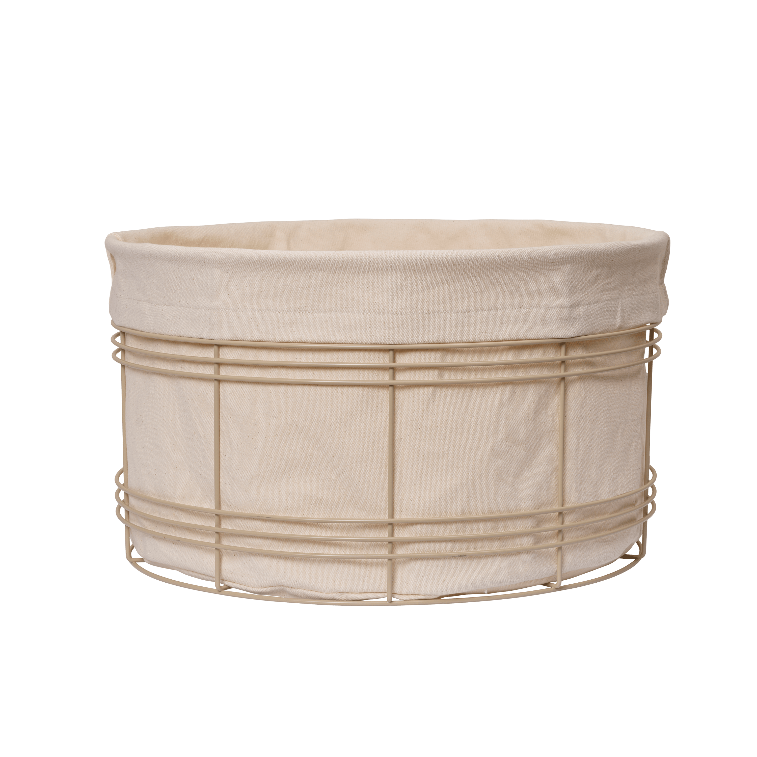 FIO Beige Laundry Basket