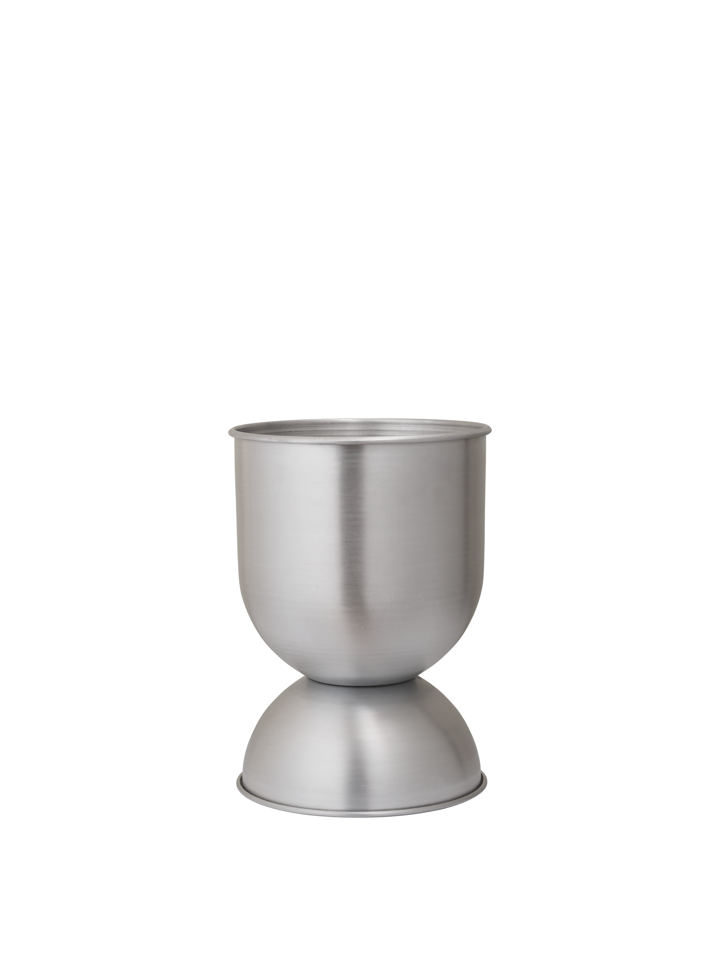 Blumentopf HOURGLASS Aluminium