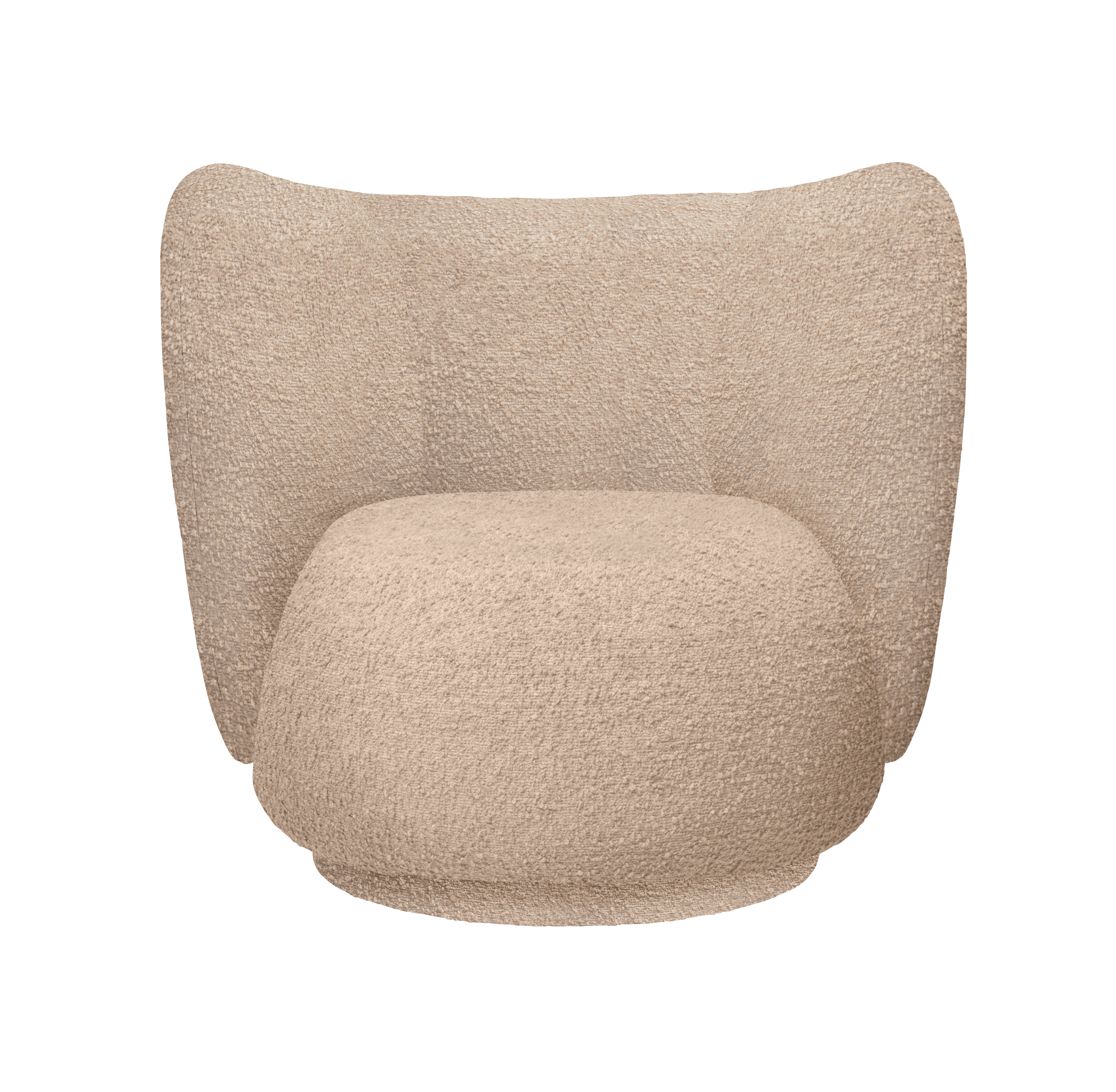 Sessel RICO LOUNGE beige Boucle