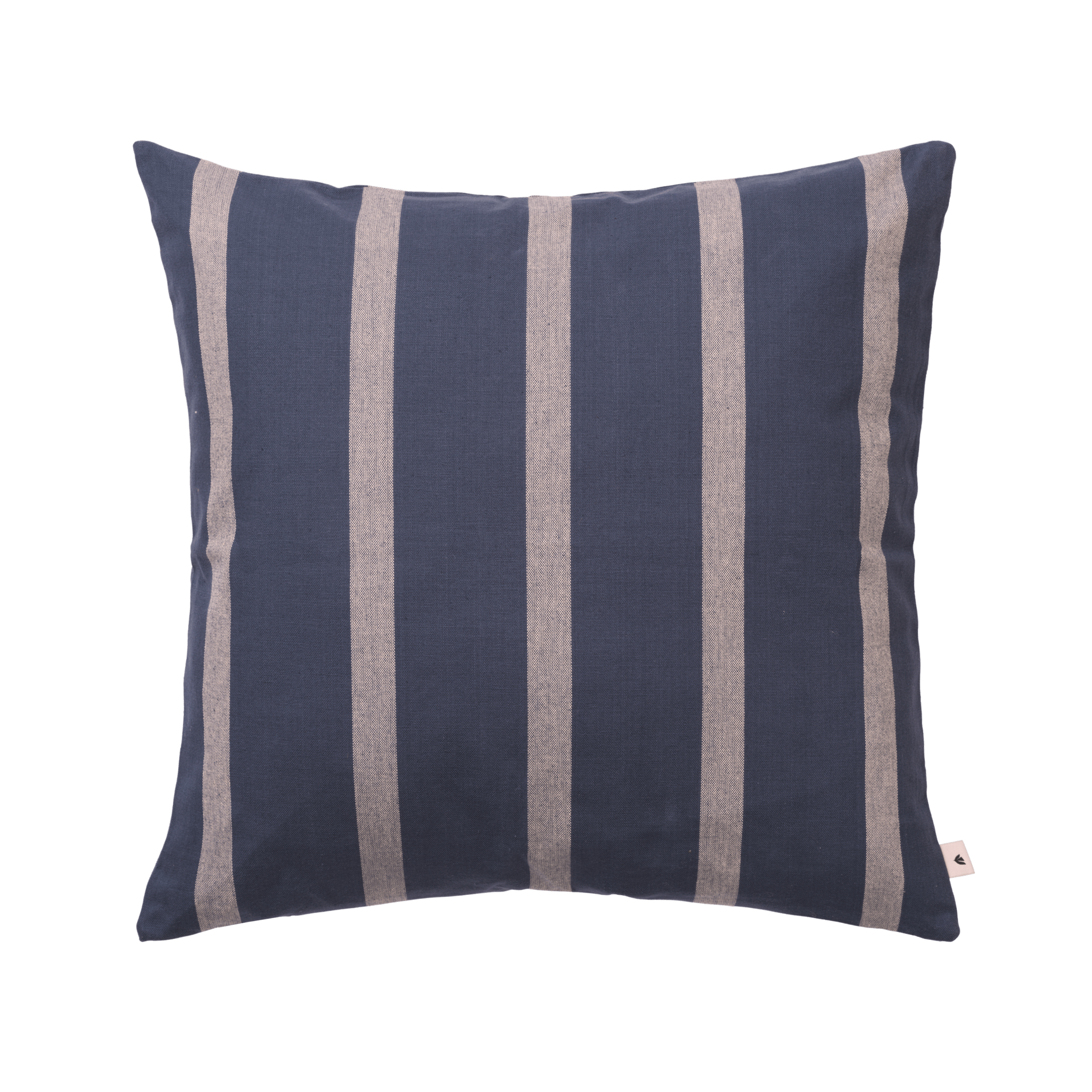 Kissenbezug STRAND indigo mit Grau