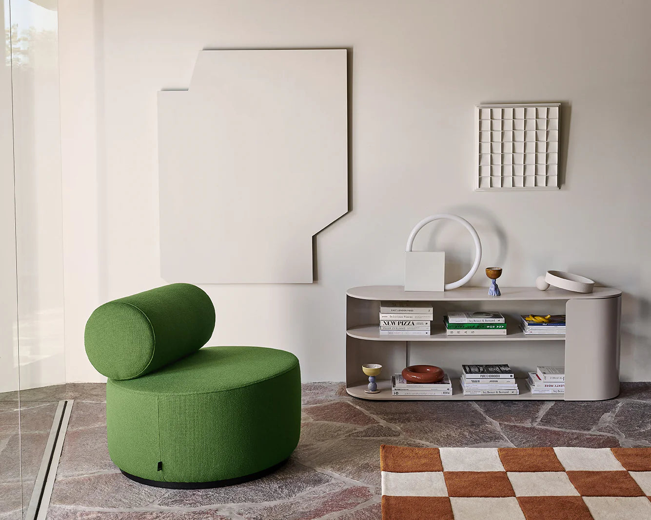 SINCLAIR Armchair in Pistachio Green
