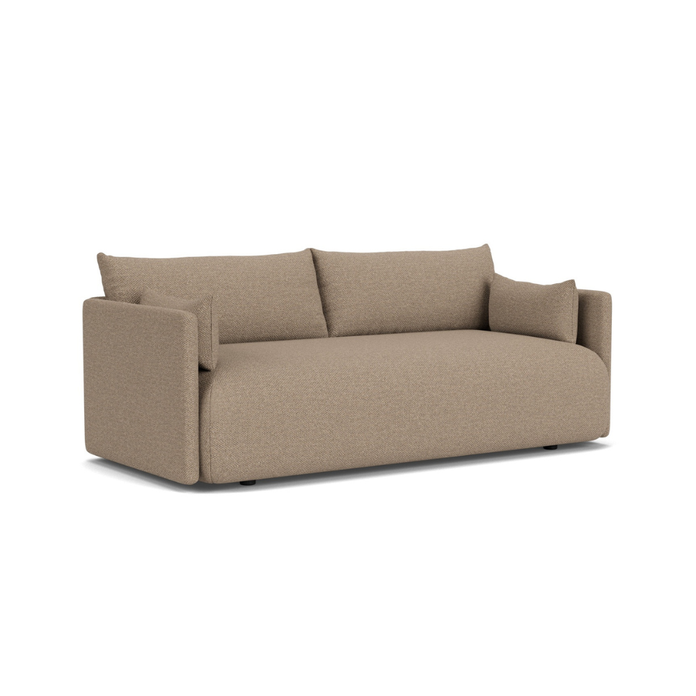 Sofa 2-sitzig OFFSET braun