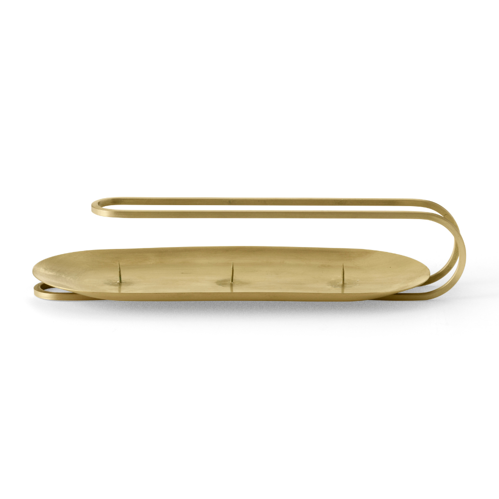 CLIP brass candlestick