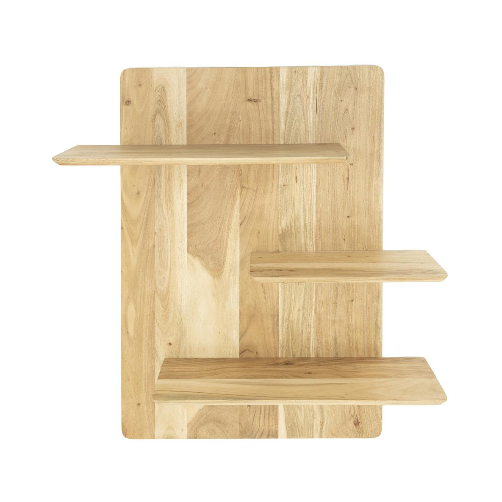 Wandregal SECO helles Mangoholz