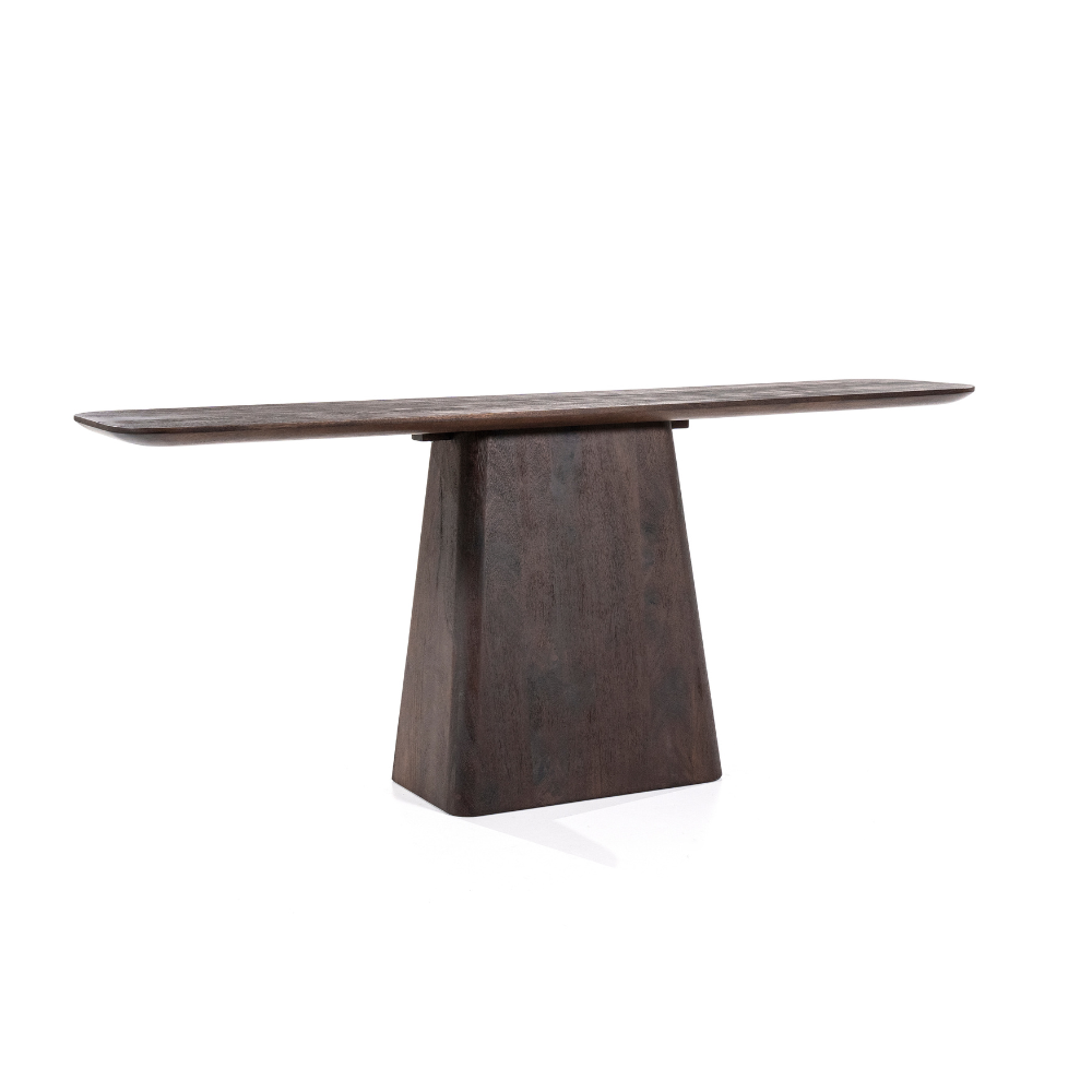 Konsole ARON aus Mangoholz