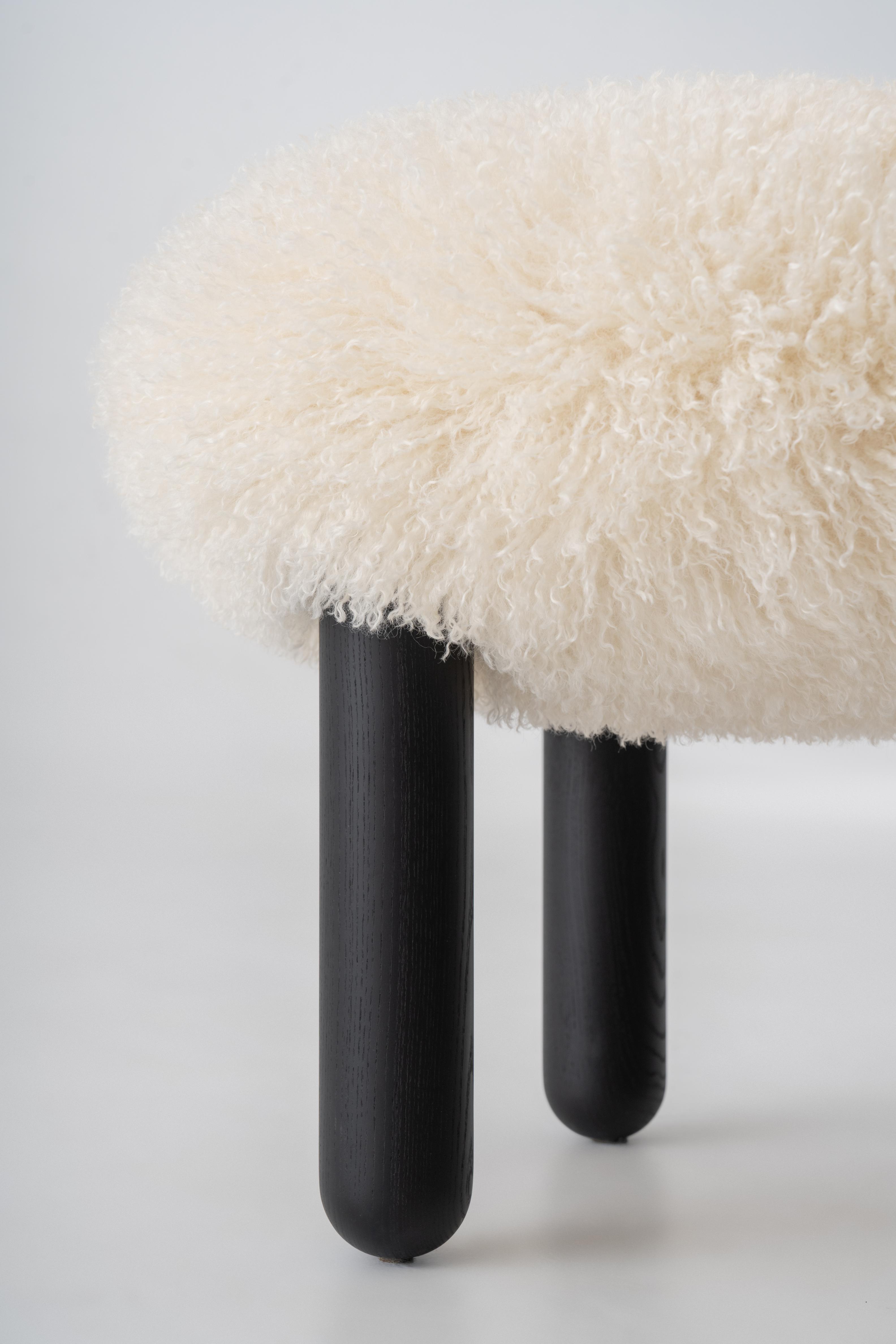 Stuhl FLOCK CS2 - FLUFFY EDITION Kunstfell