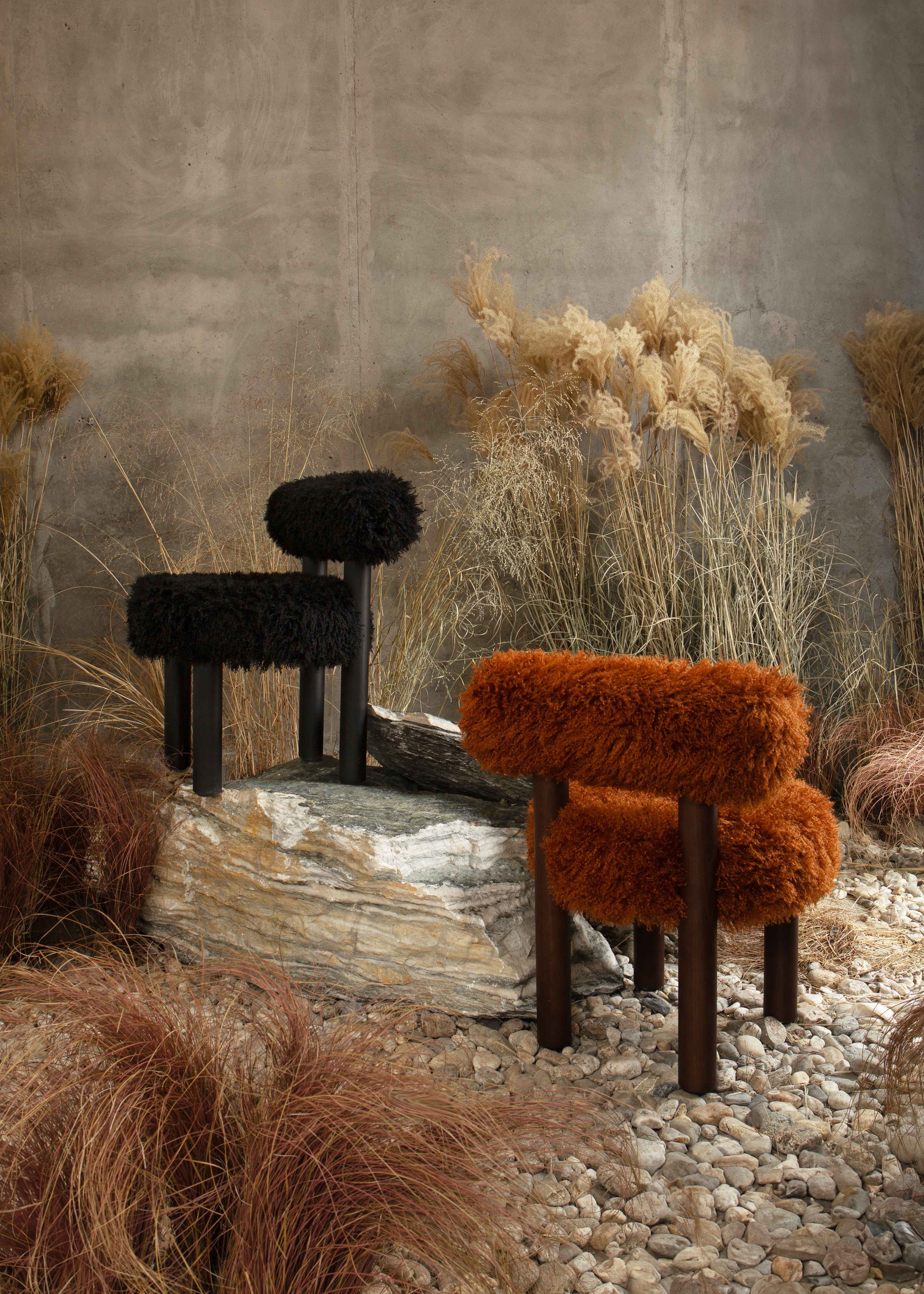 GROPIUS CS2 Chair - FLUFFY EDITION artificial fur