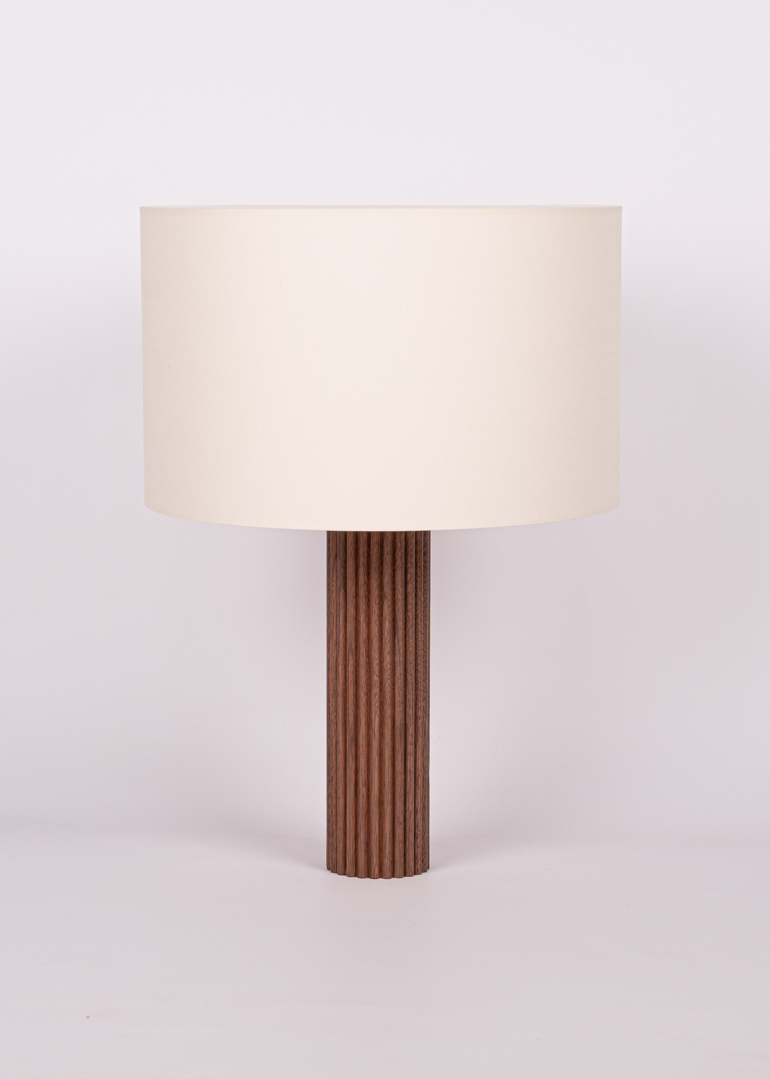 Tischlampe FLUTA Nussbaumholz