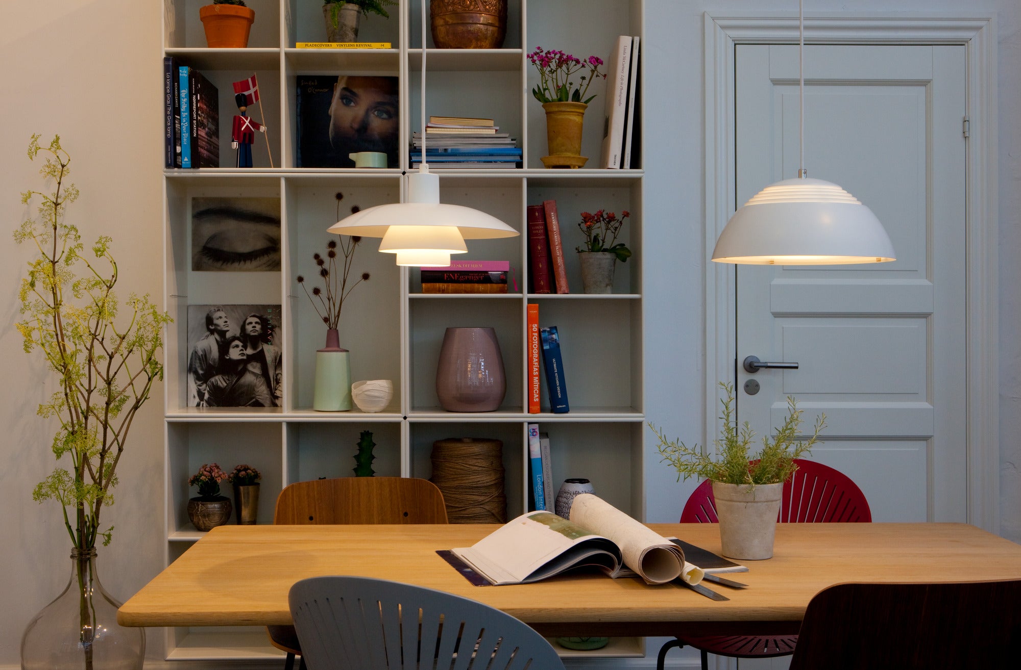 Pendelleuchte PH 4/3 weiß