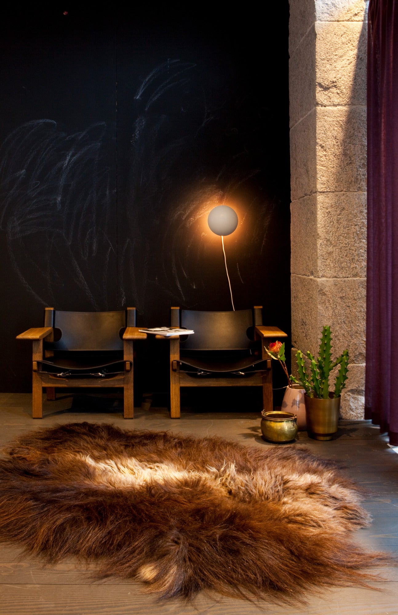 Lampa ścienna PH HAT biały