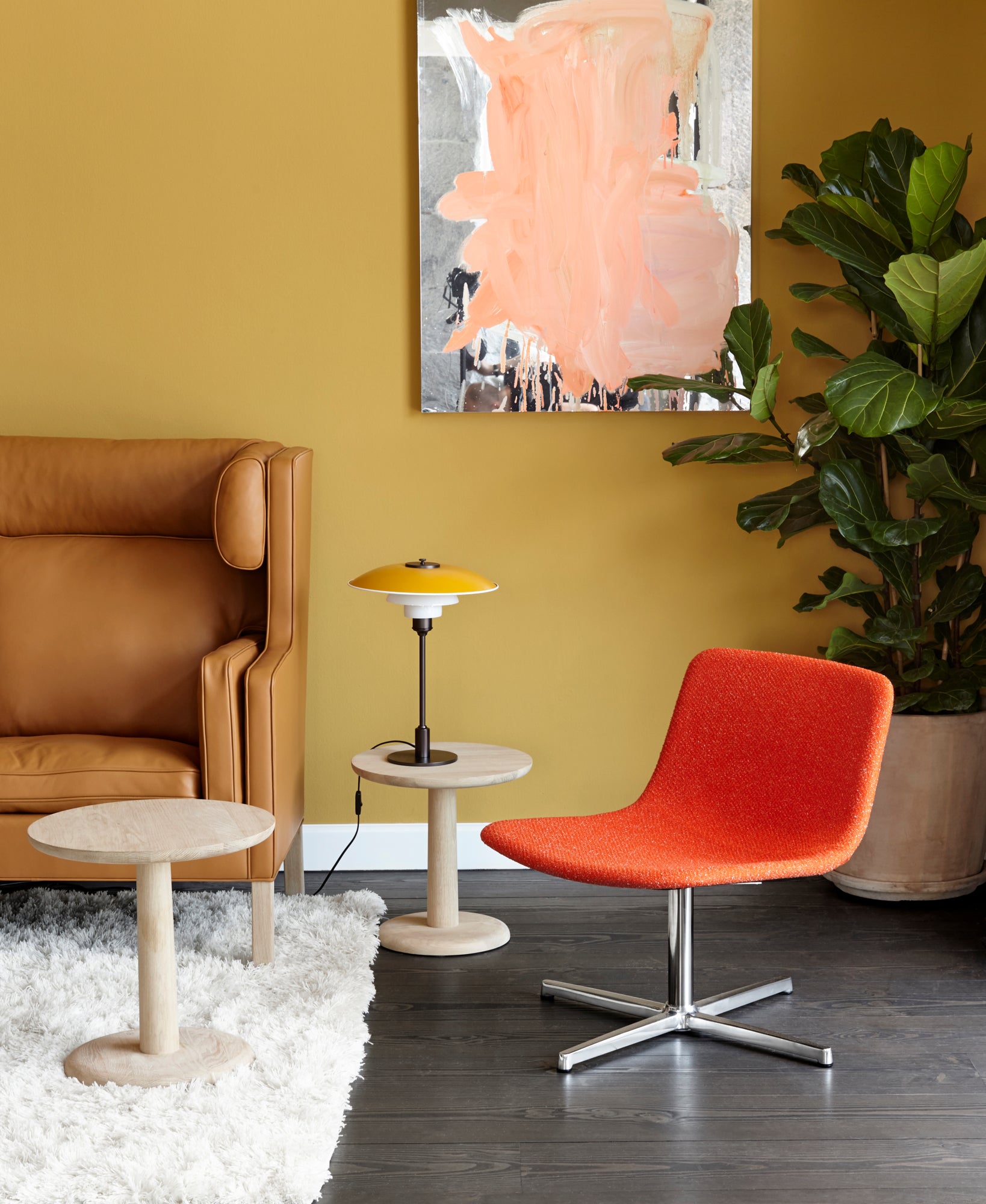 Tischlampe PH 3½-2½ gelb