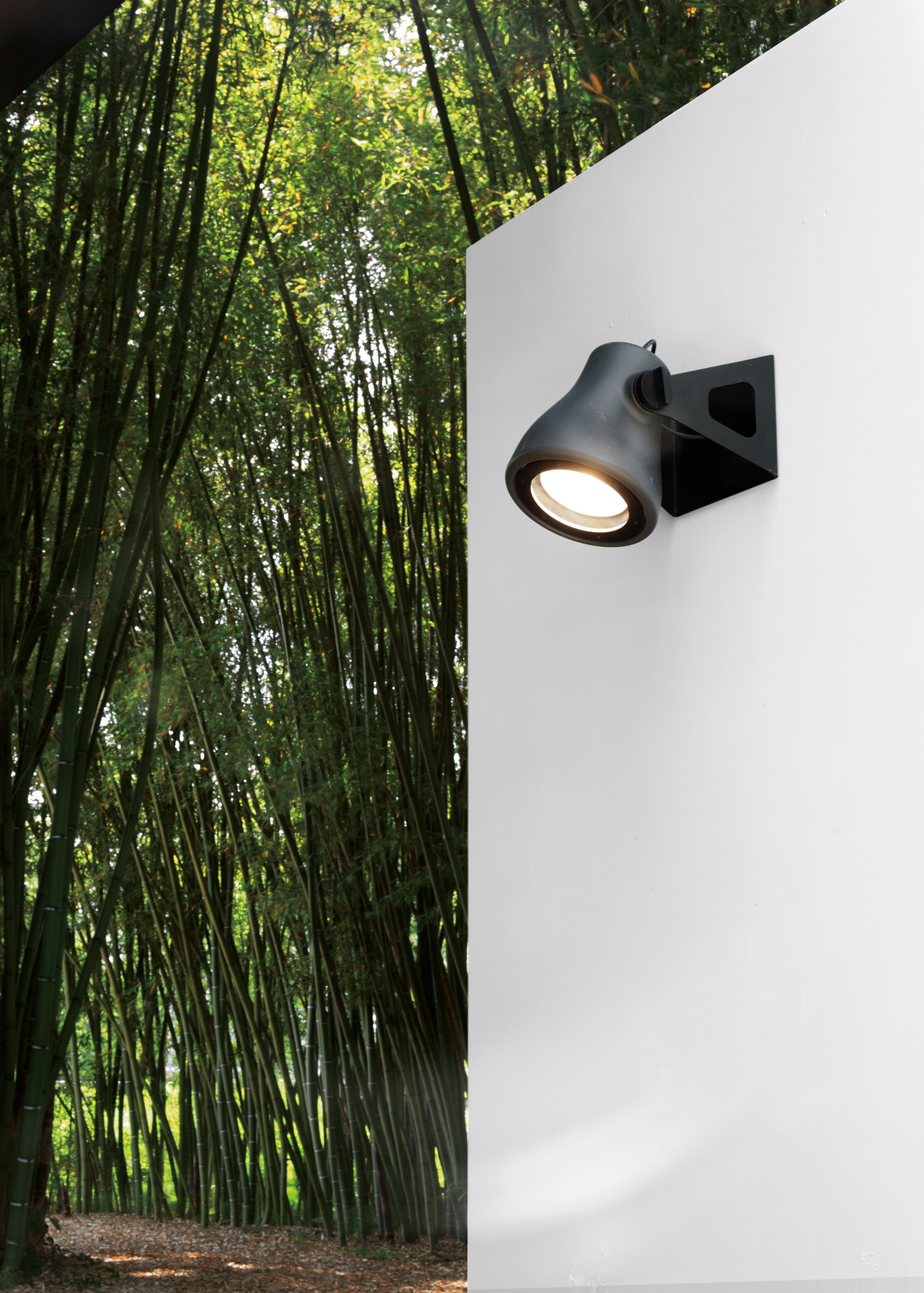 Lampa ścienna zewnętrzna FROG antracytowy
