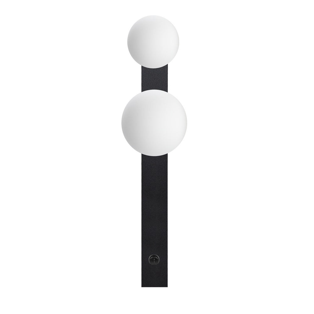 GIGI black two-point wall lamp