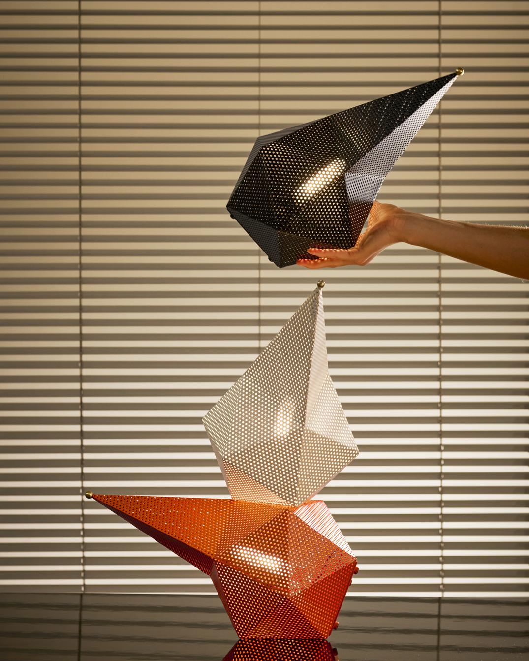 Portable lamp BAGHDAD orange