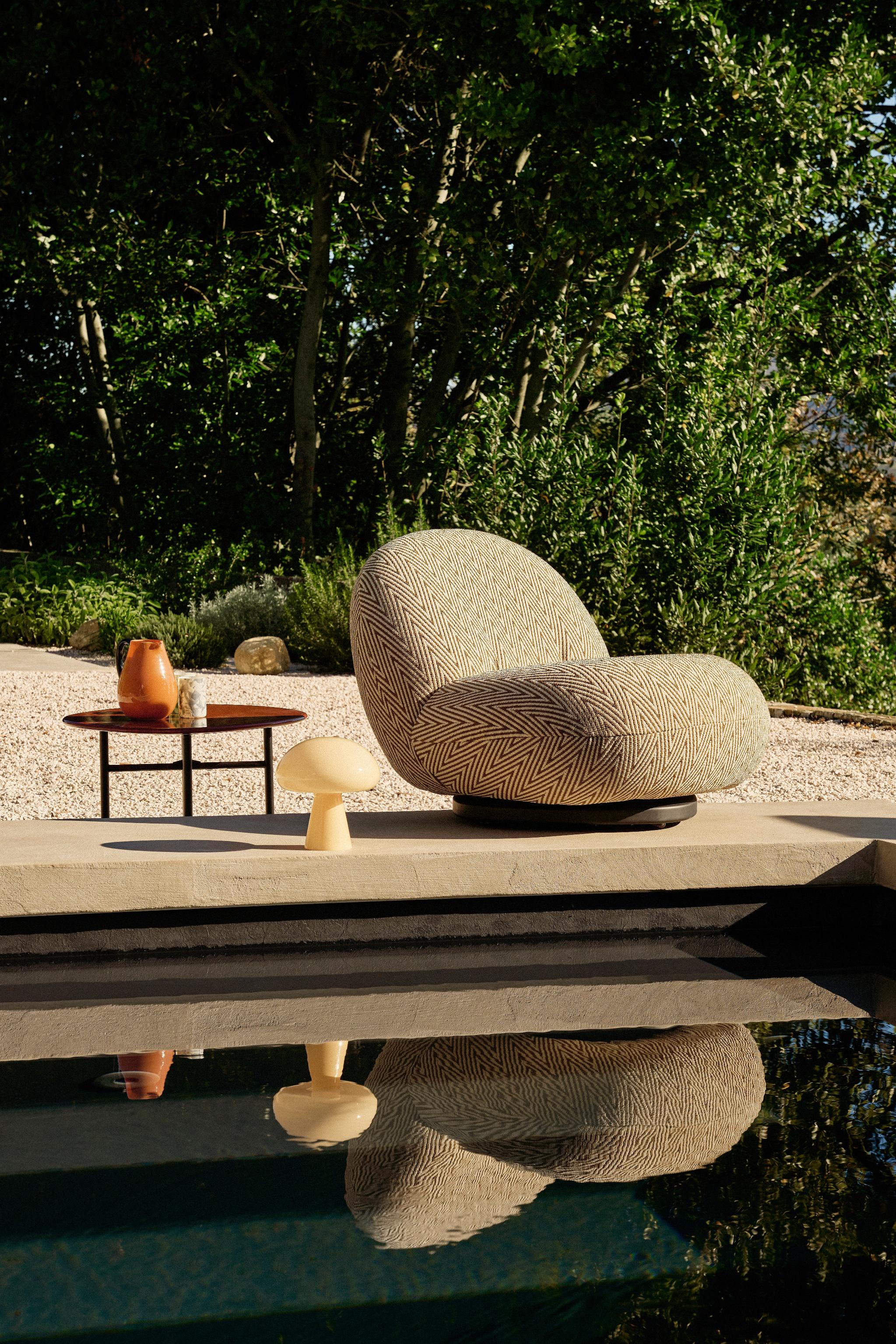 Tragbare Lampe OBELLO buttrig gelb