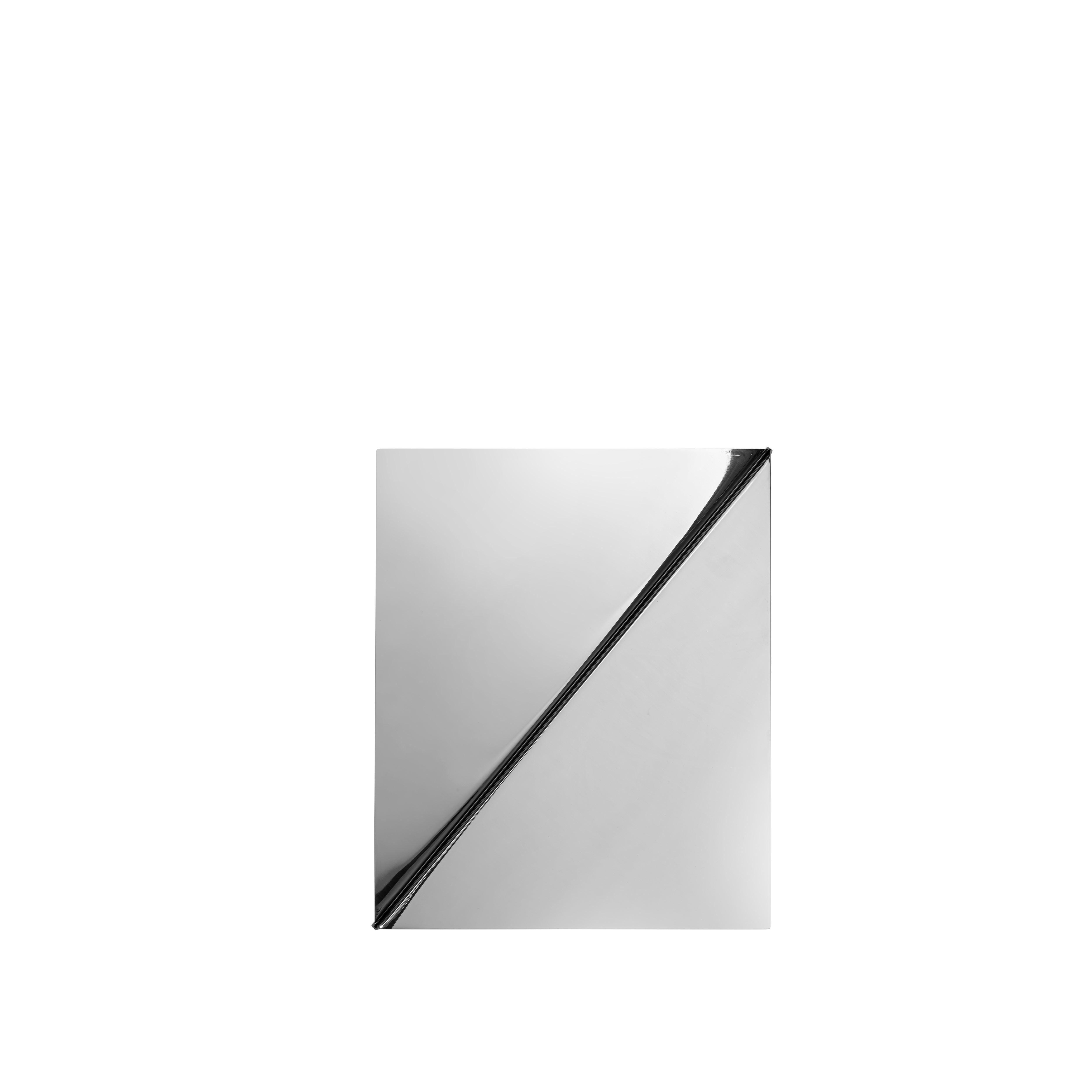 Lustro GAZE polierte Stahl