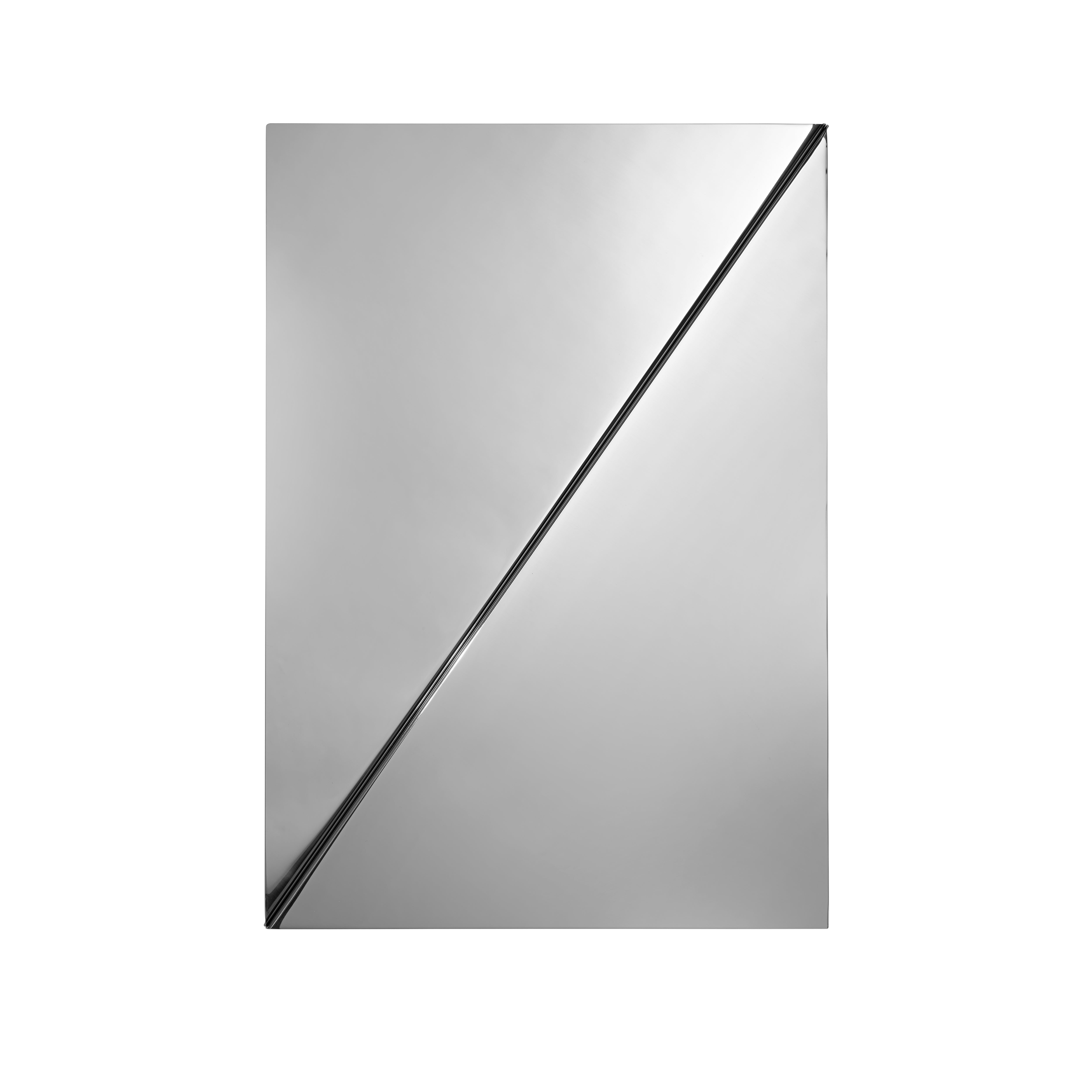 Lustro GAZE polierte Stahl