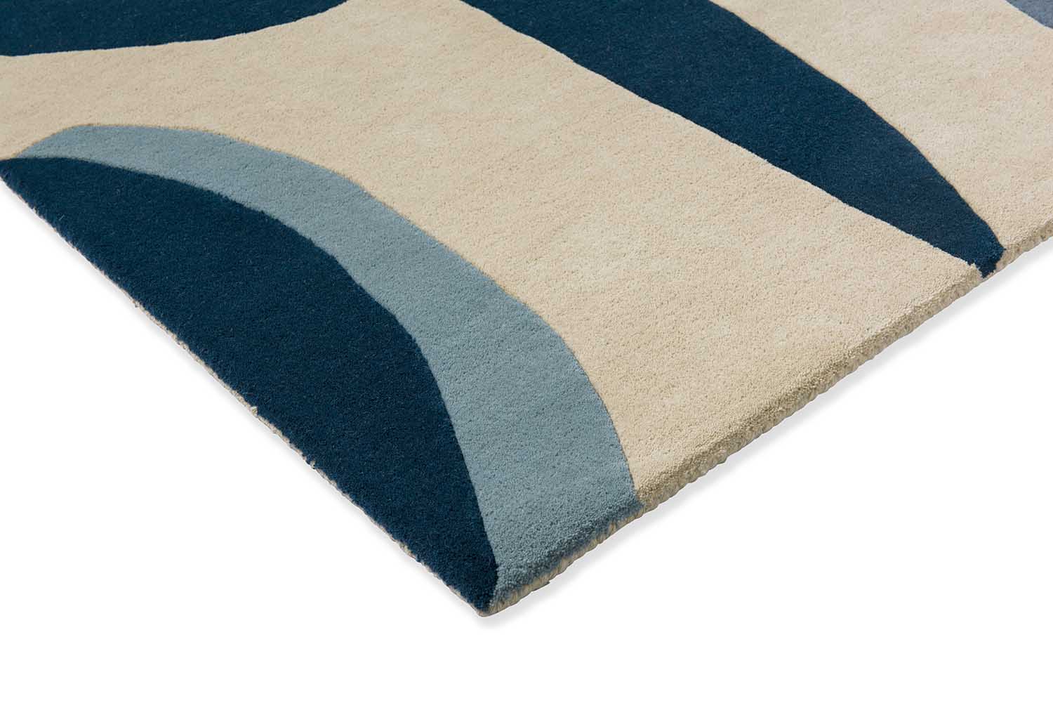 Torillo Sky Cornflower rug beige-blue
