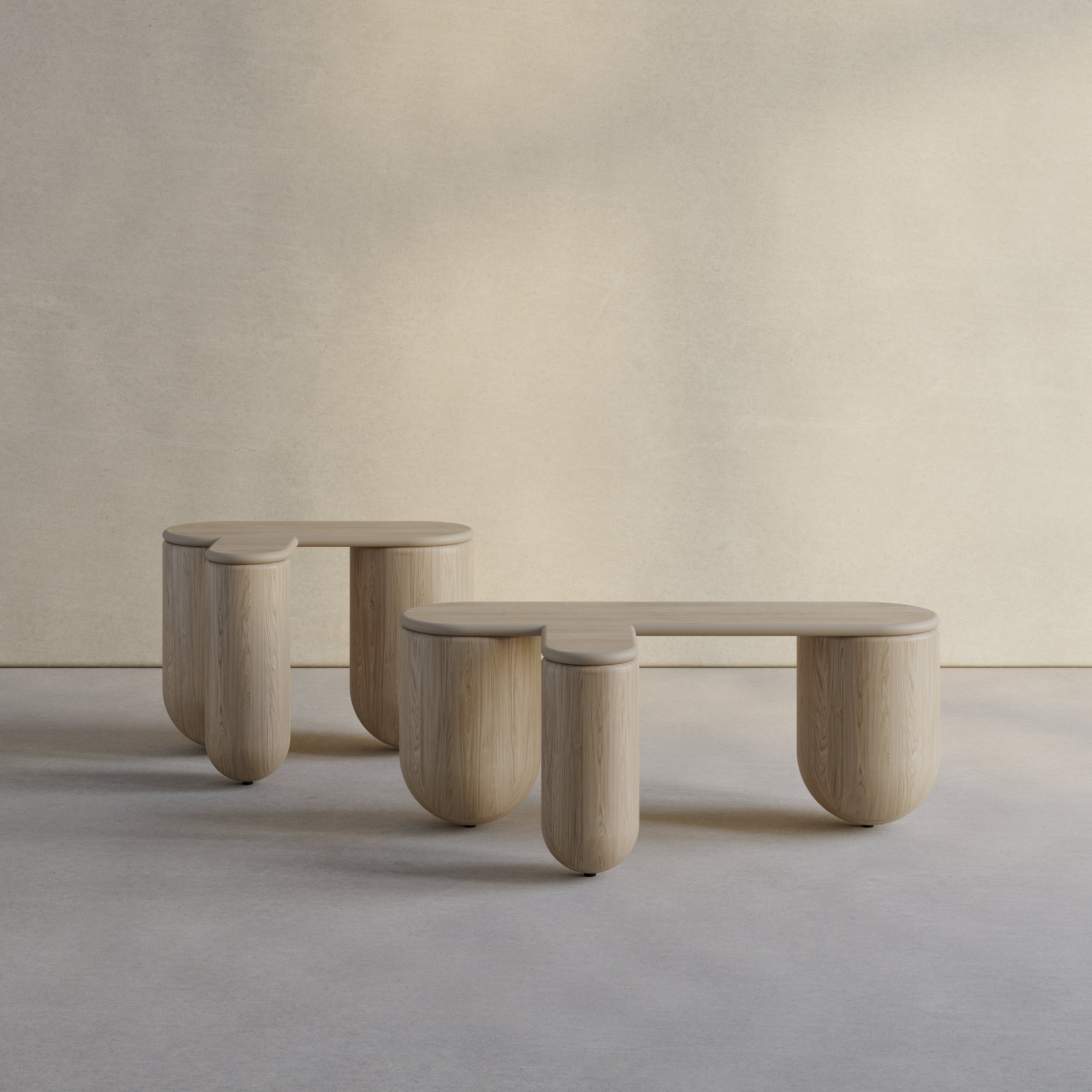 HELLO 3 Ash Wood Coffee Table