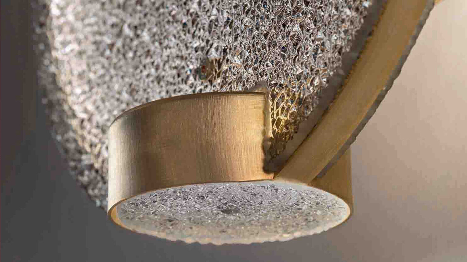 Pendelleuchte HORO S5 gebürstetes Messing
