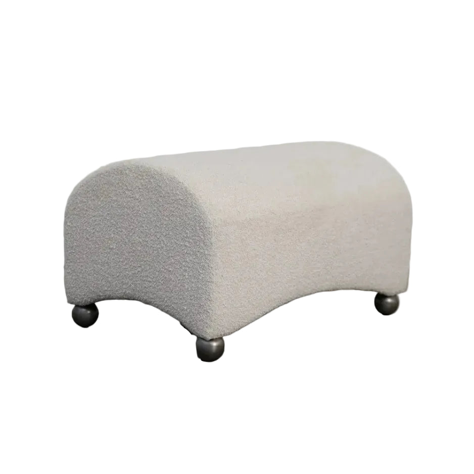 Upholstered ARC Pouf
