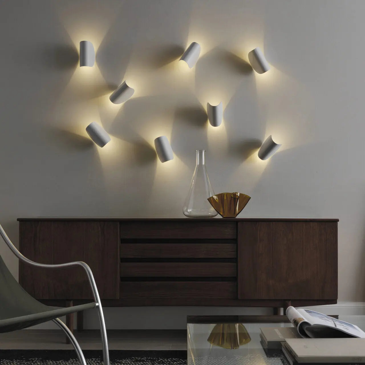 Lampa ścienna IO brązowy – Fontana Arte