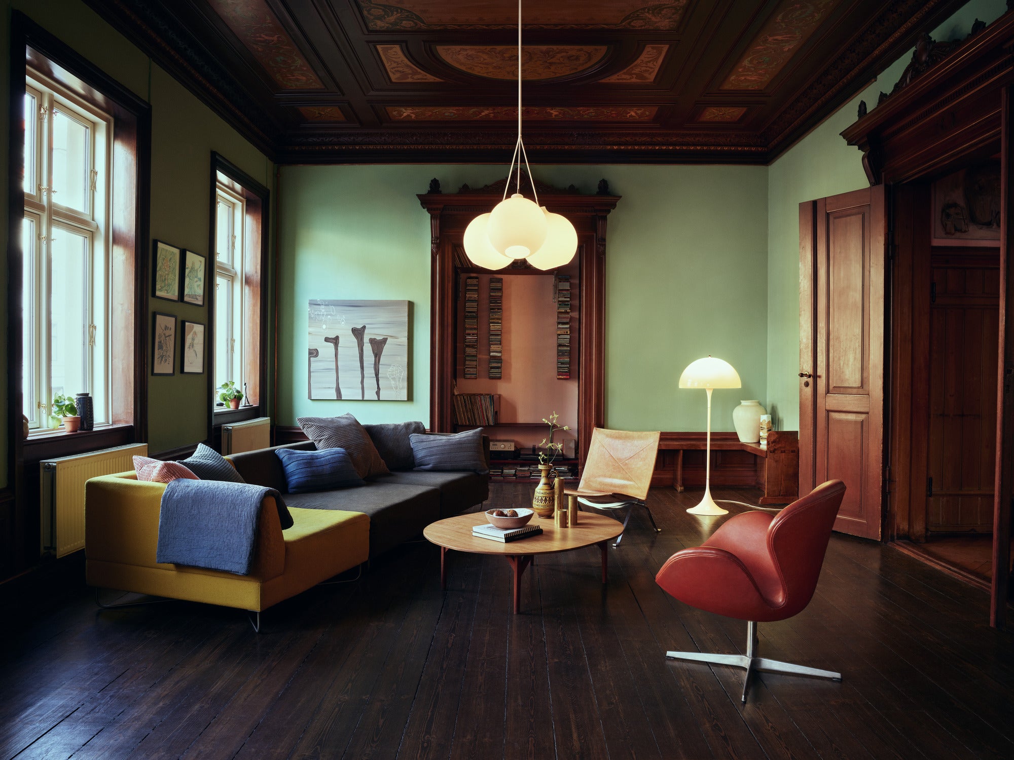 Stehlampe PANTHELLA weiß