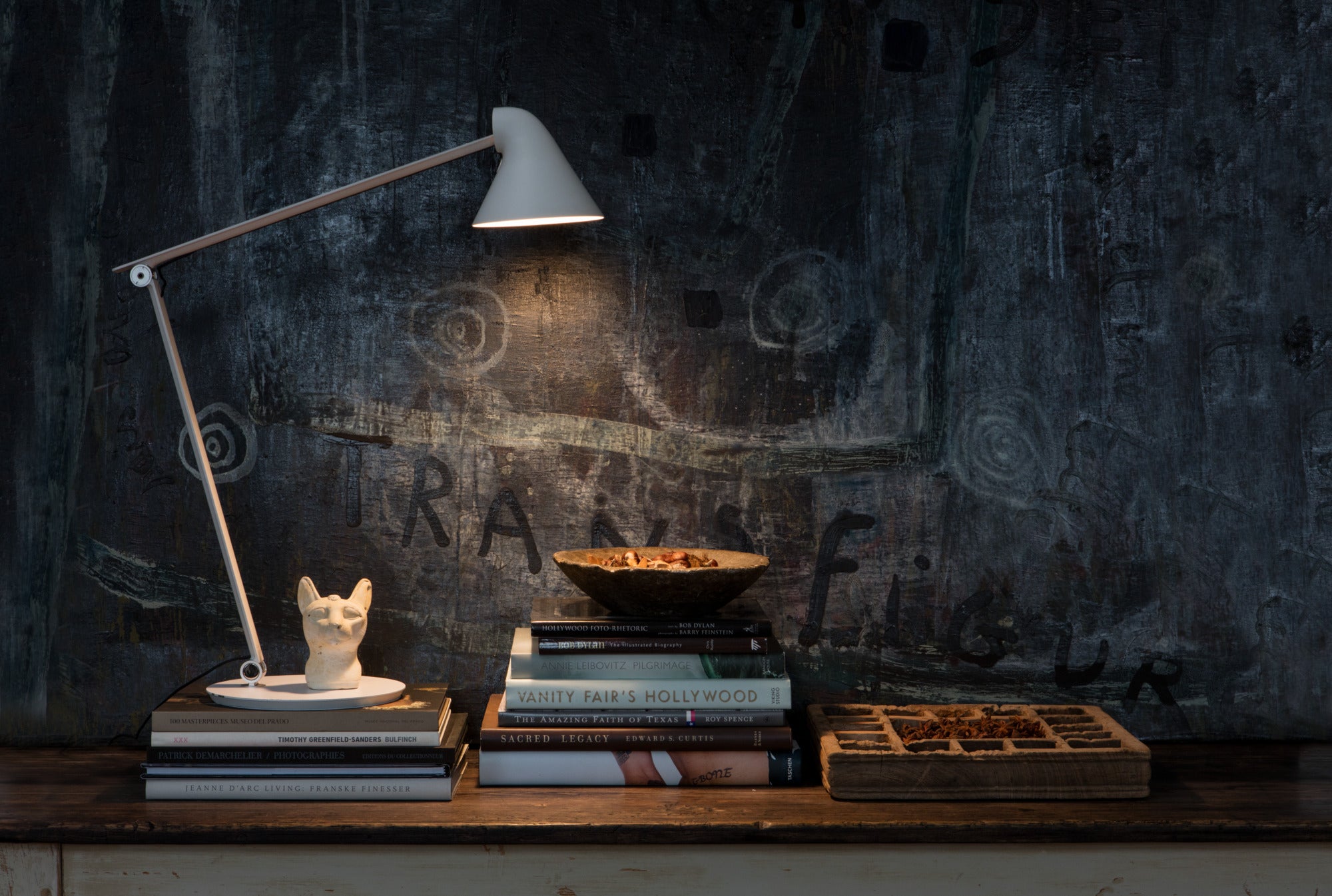 Tischlampe NJP weiß