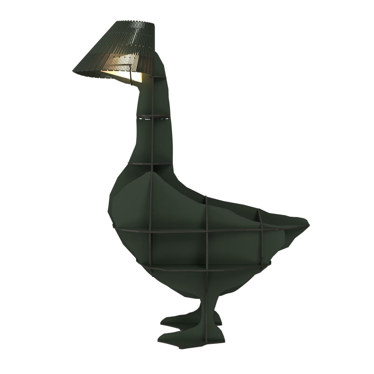 Lampe JUNON dunkelgrün