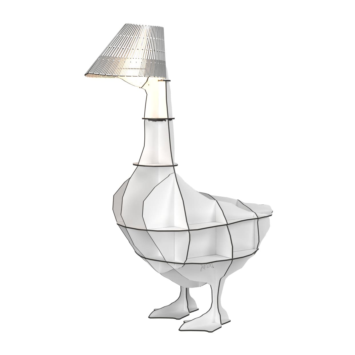 Lampe JUNON weiß