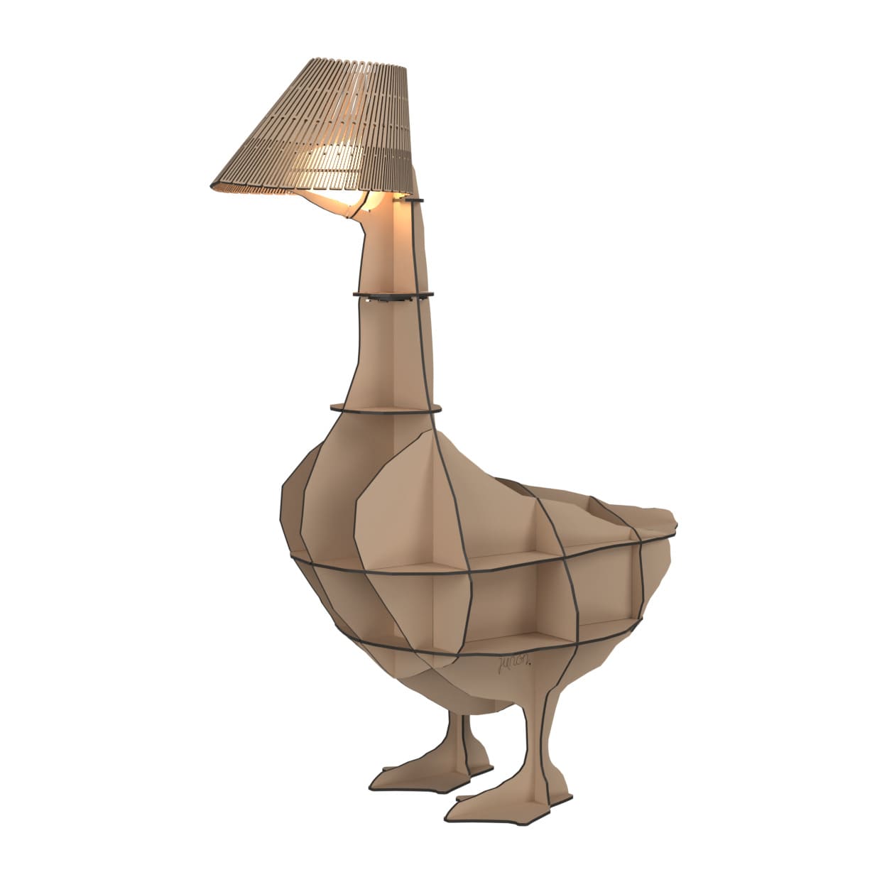 Beige JUNON Lampe