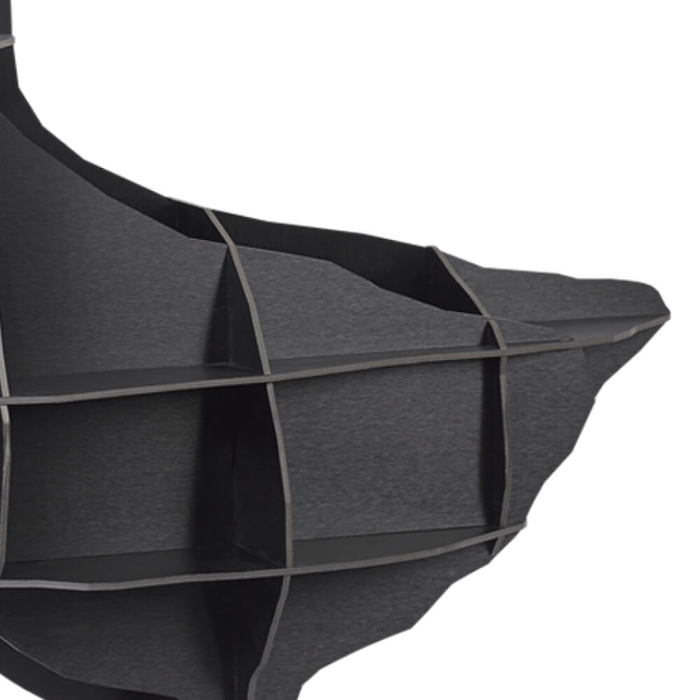 Lampe JUNON schwarz