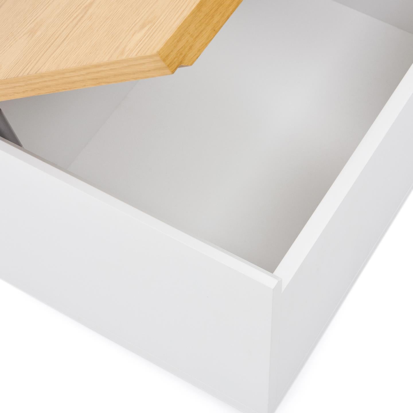 Skrzynia do przechowywania ABILEN fornir dębowy La Forma Eye on Design