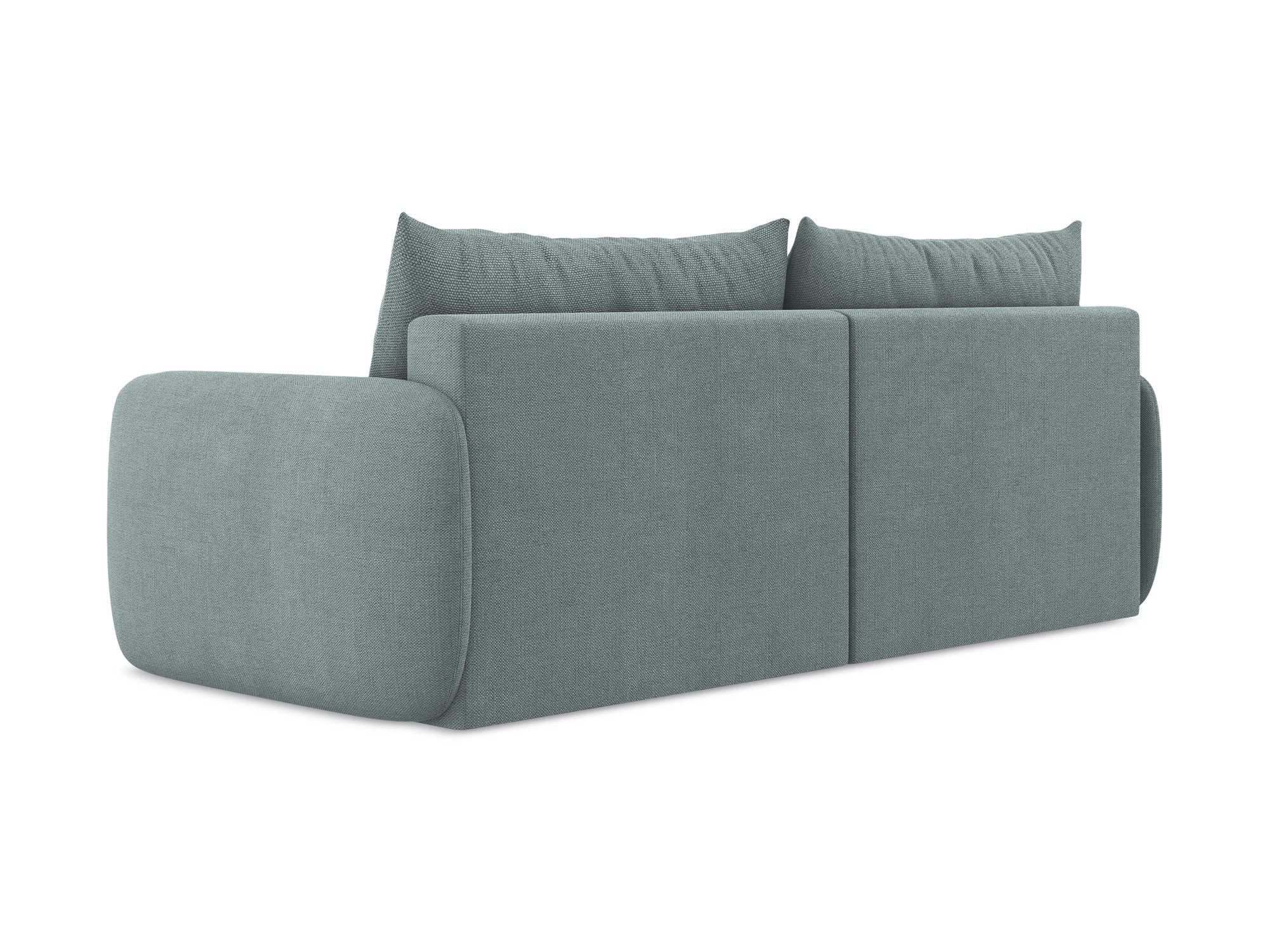 3-Seater Sofa with Sleeping Function KALENA Denim Blue