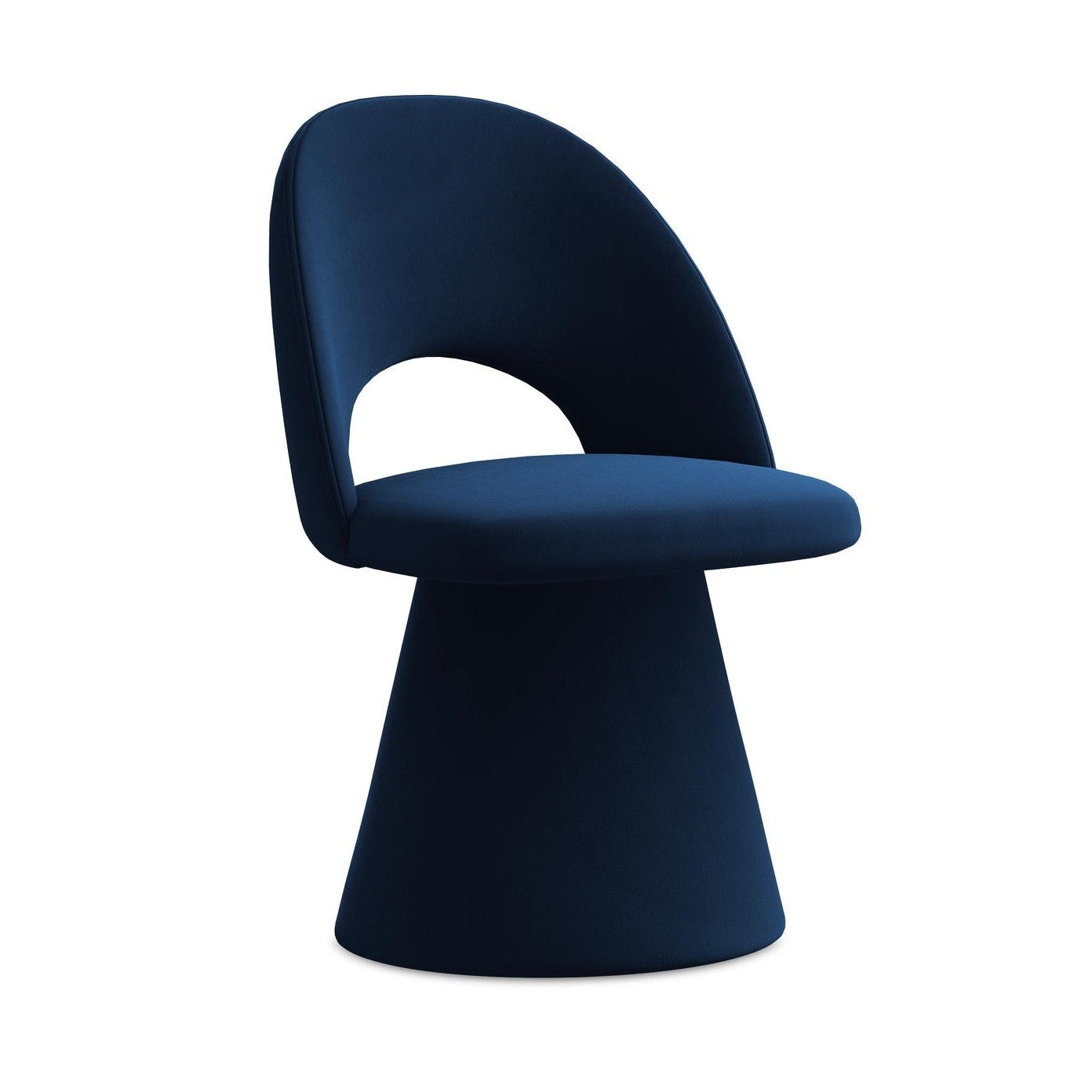 Velvet Chair KALO Royal Blue
