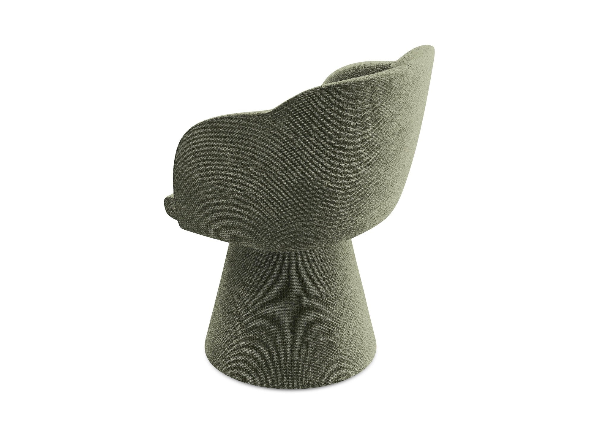 Stuhl KANOA olivgrün Boucle