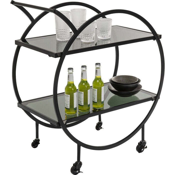 Schwarzer Bar -Kinderwagen