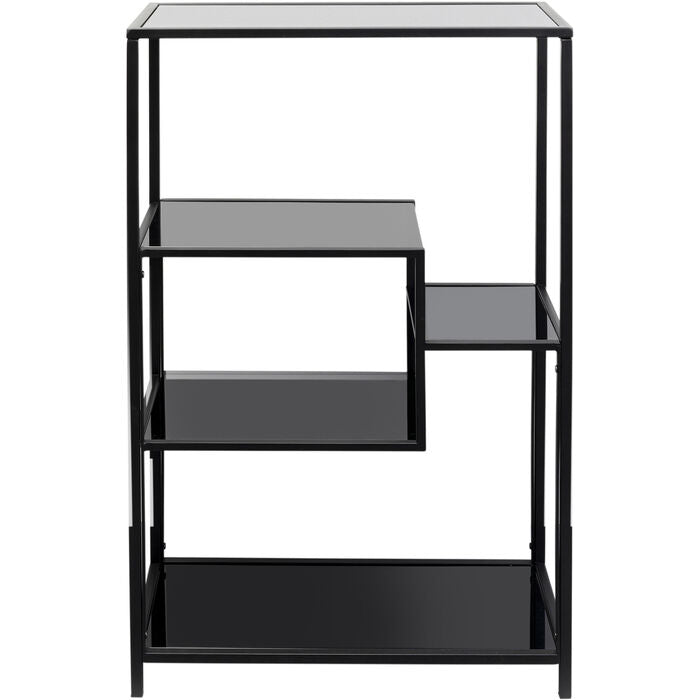 Low shelving black loft